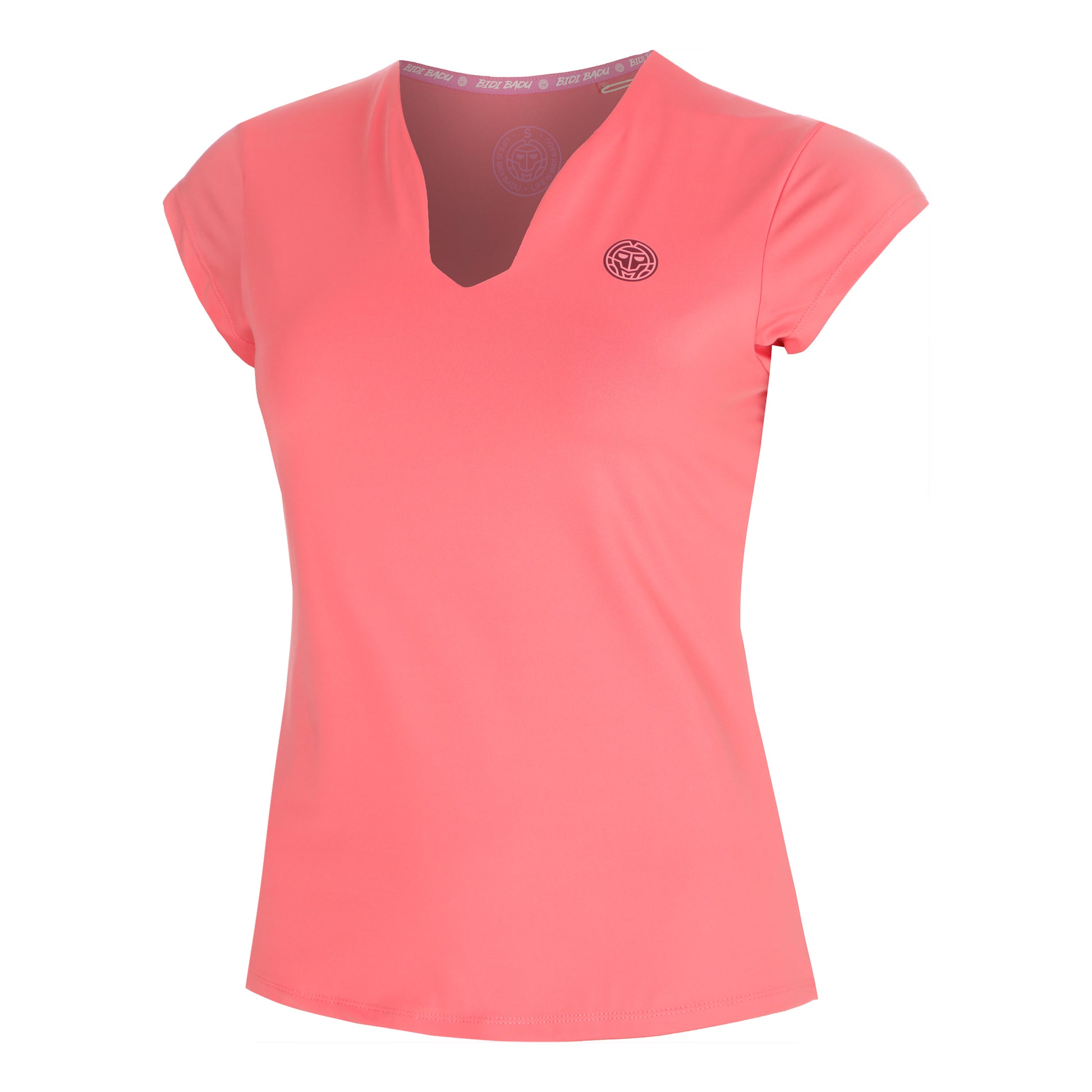 BIDI BADU Freeze Out V-Neck  T-shirt Femmes - rose