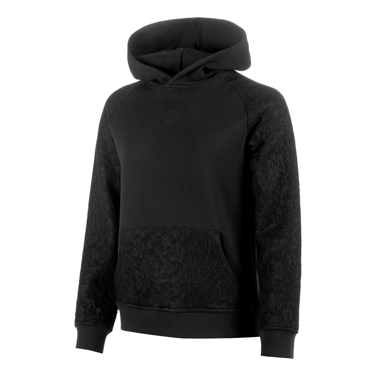 BIDI BADU Night Flash Lace Sweat à capuche Femmes - noir