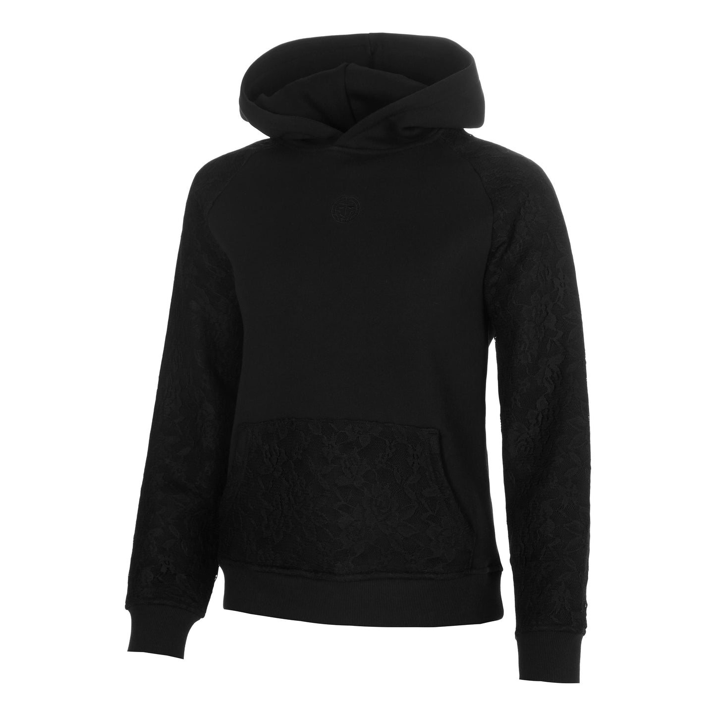 BIDI BADU Night Flash Lace Sweat à capuche Femmes - noir