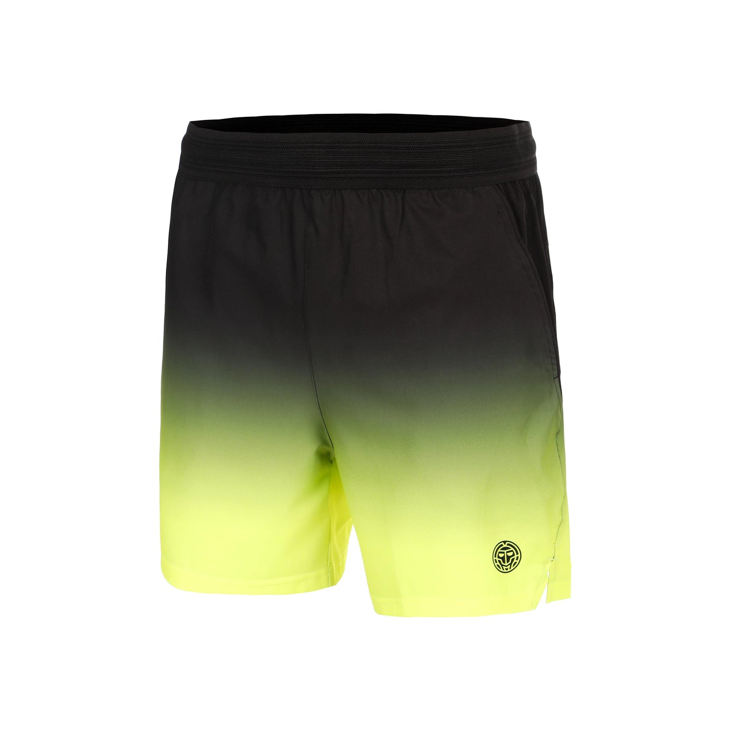 BIDI BADU Night Flash Shorts Garçons - noir, jaunes fluo