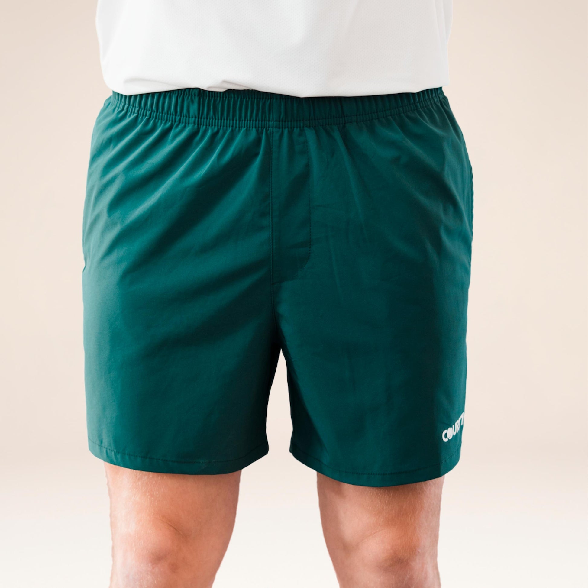 COURT7 Dual Pocket 5in Shorts Hommes - vert