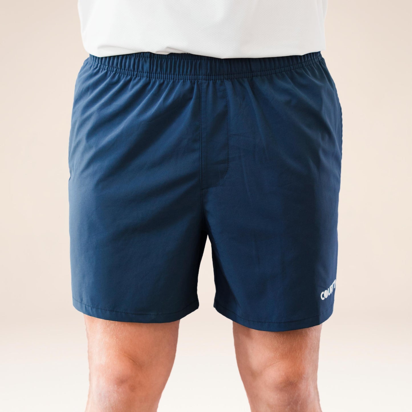 COURT7 Dual Pocket 5in Shorts Hommes - bleu