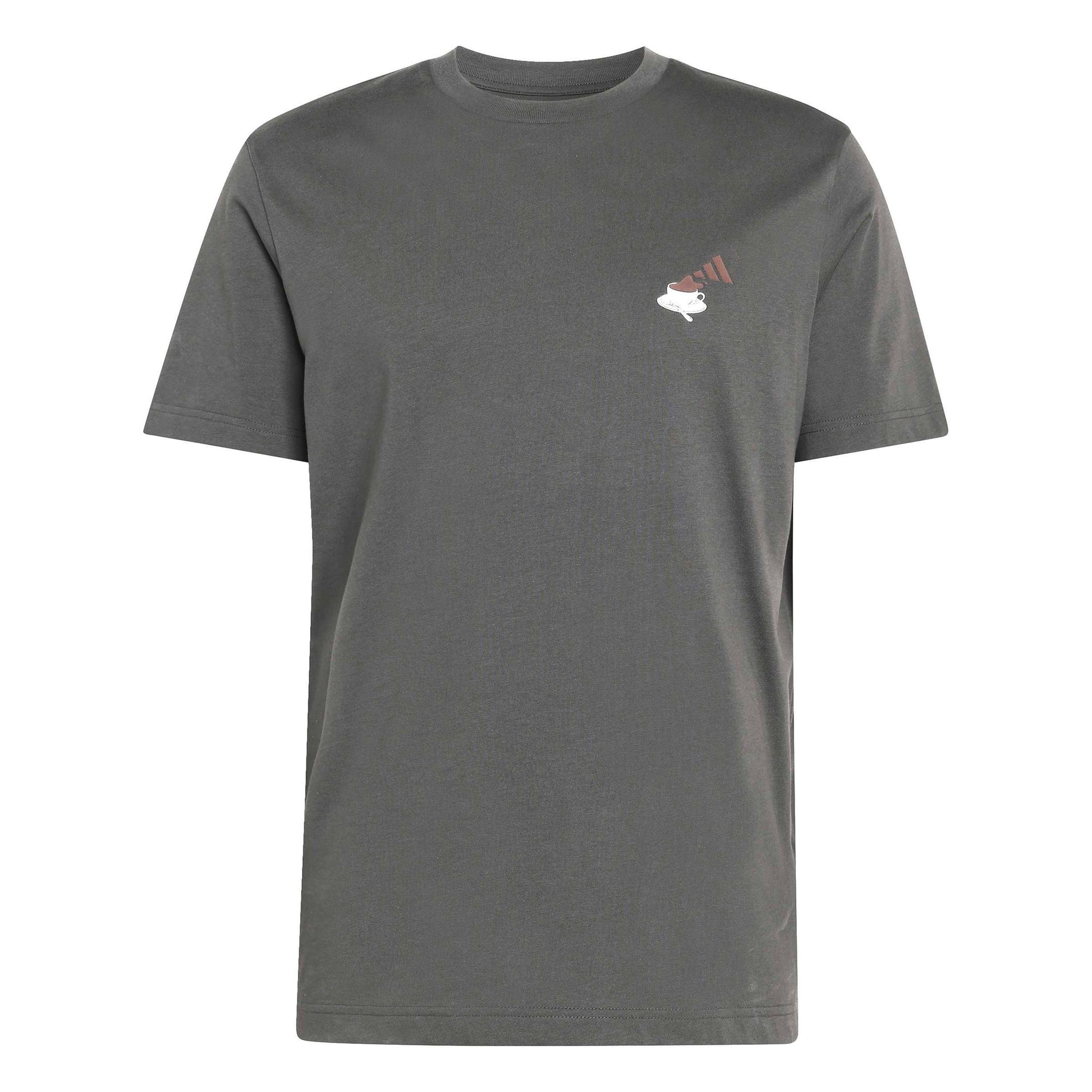 adidas Cheesecake Graphic T-shirt Hommes - gris foncé, blanc