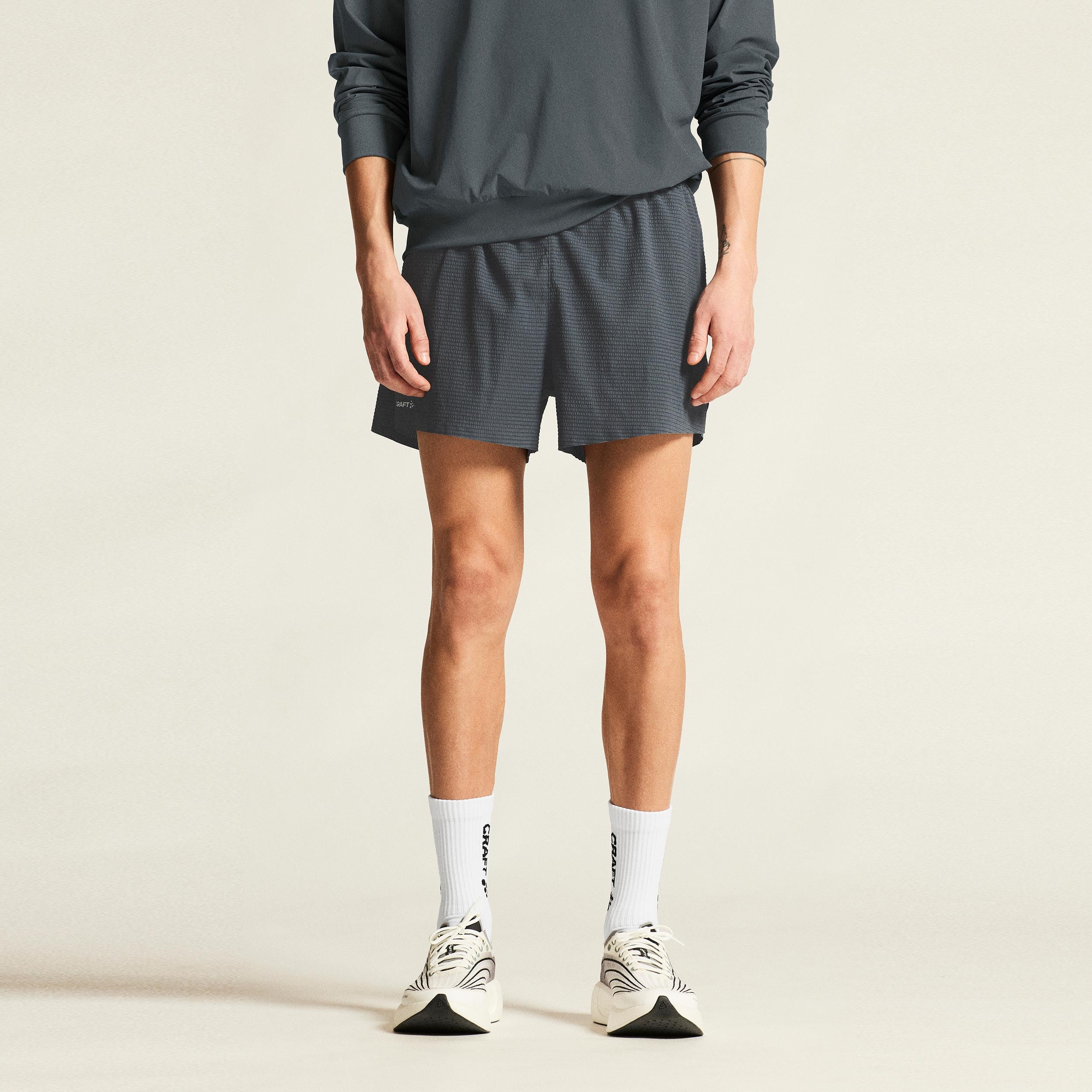 Craft Hypervent Structure Short de running Hommes - anthracite