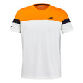Performance Crew Neck T-shirt Hommes - crème, orange