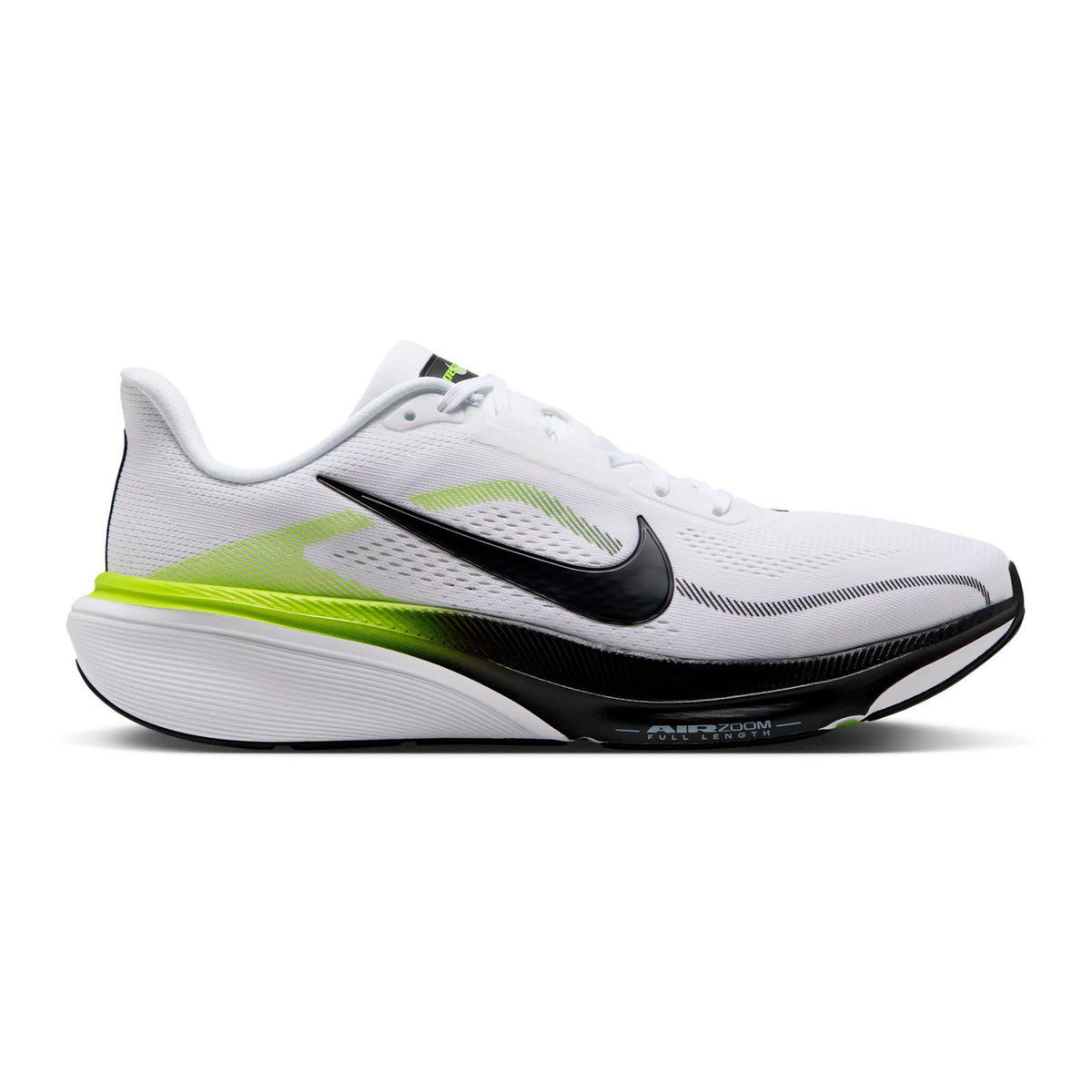 Nike Pegasus 42 Chaussure de running sans stabilisateurs Hommes - blanc, jaune citron