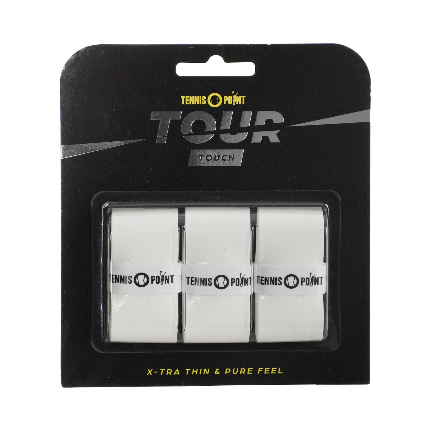 Tennis-Point Tour Touch  Pack de 3 - blanc