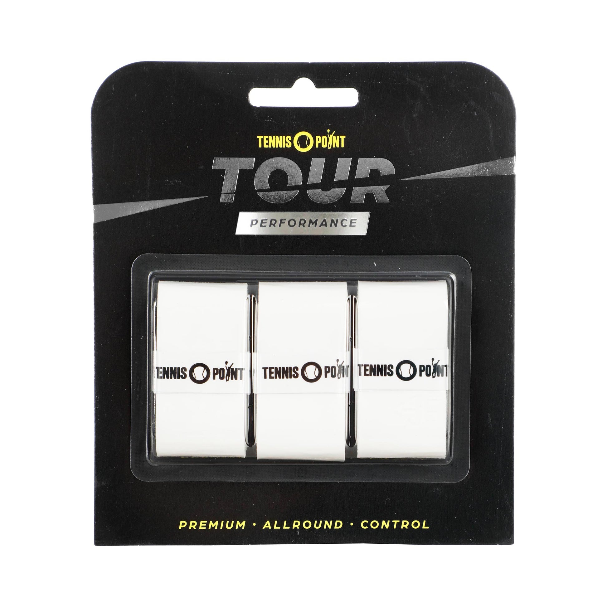 Tennis-Point Tour Performance Pack de 3 - blanc