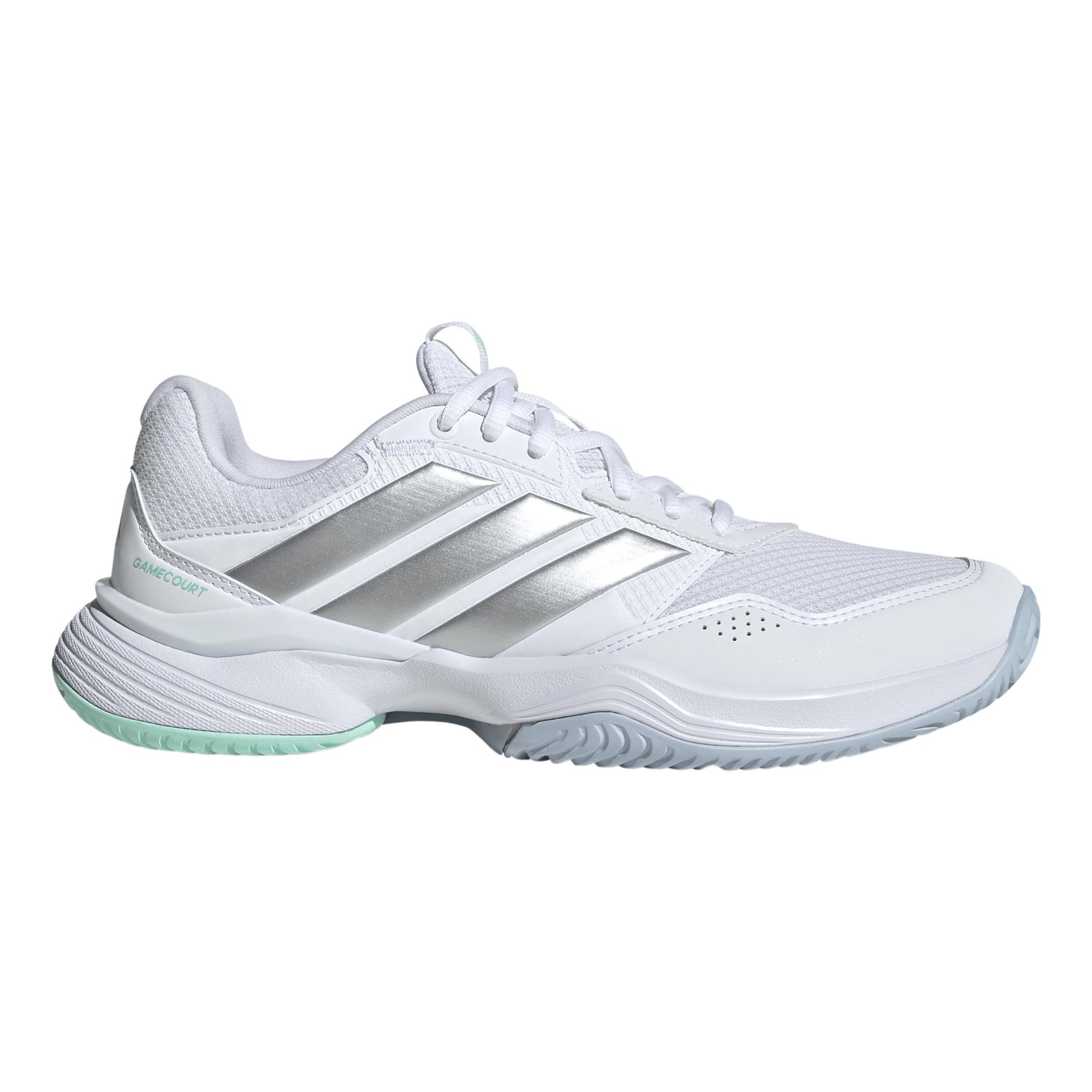 adidas GameCourt 3 Chaussures toutes surfaces Femmes - blanc, argent