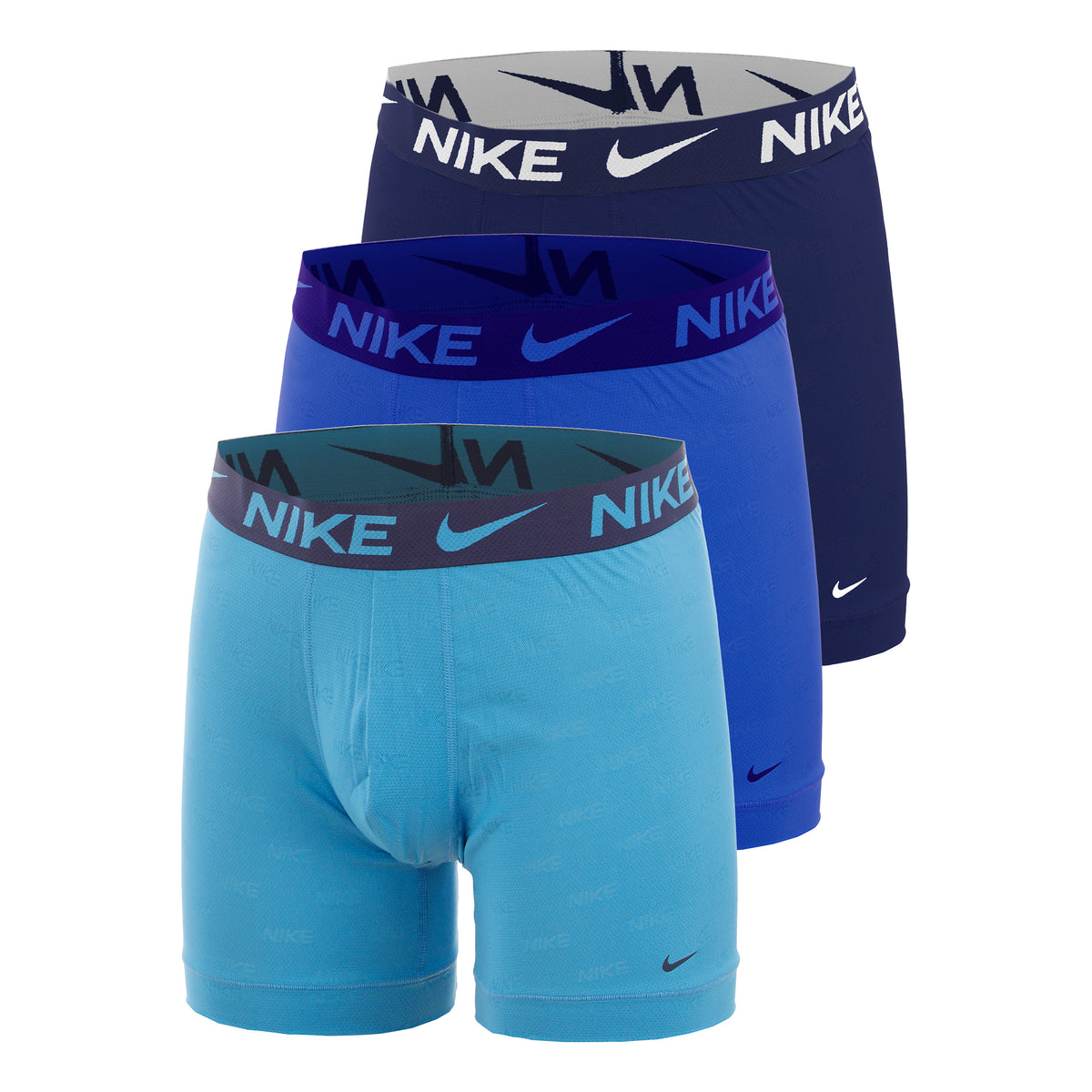 Nike Elite Breath Boxer Brief Caleçon Pack de 3 Hommes - jaune, vert