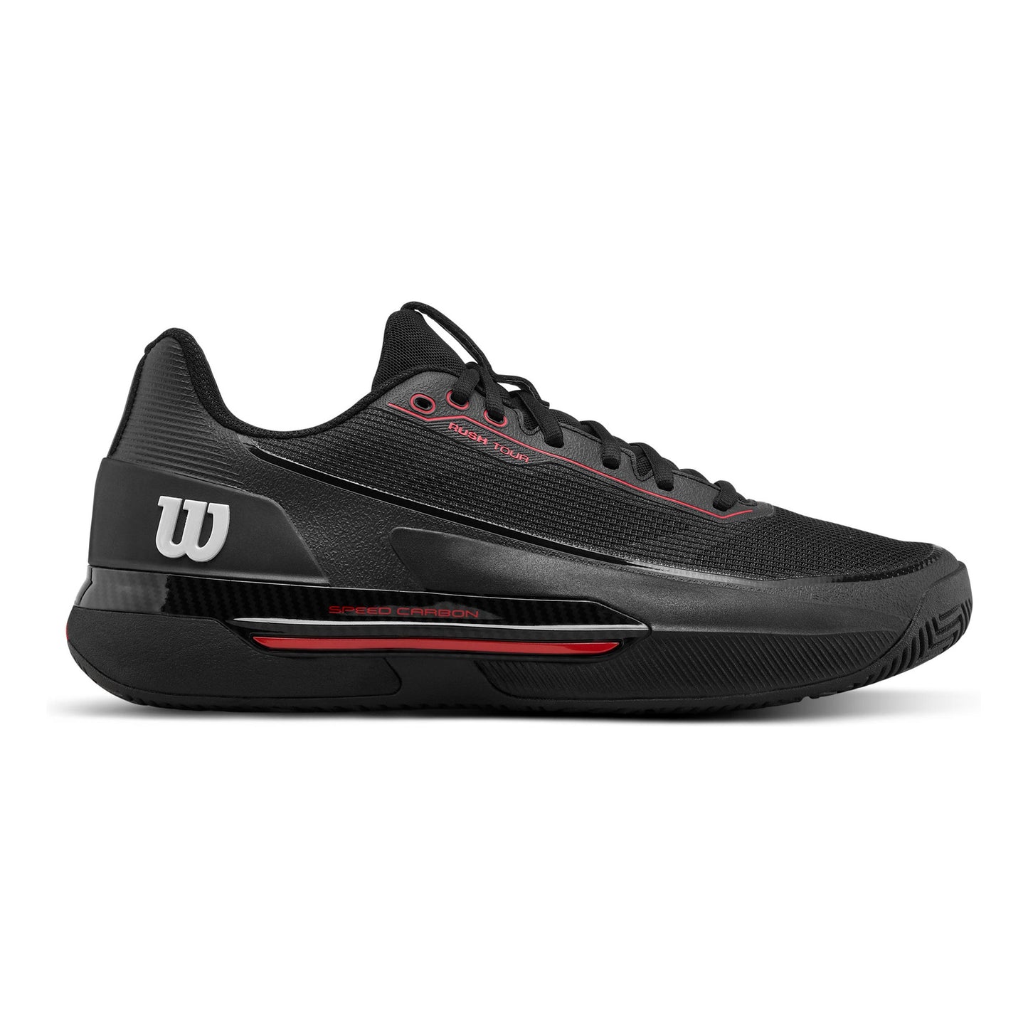 Wilson Rush Tour 5 CTC Chaussures toutes surfaces Hommes - noir, rouge