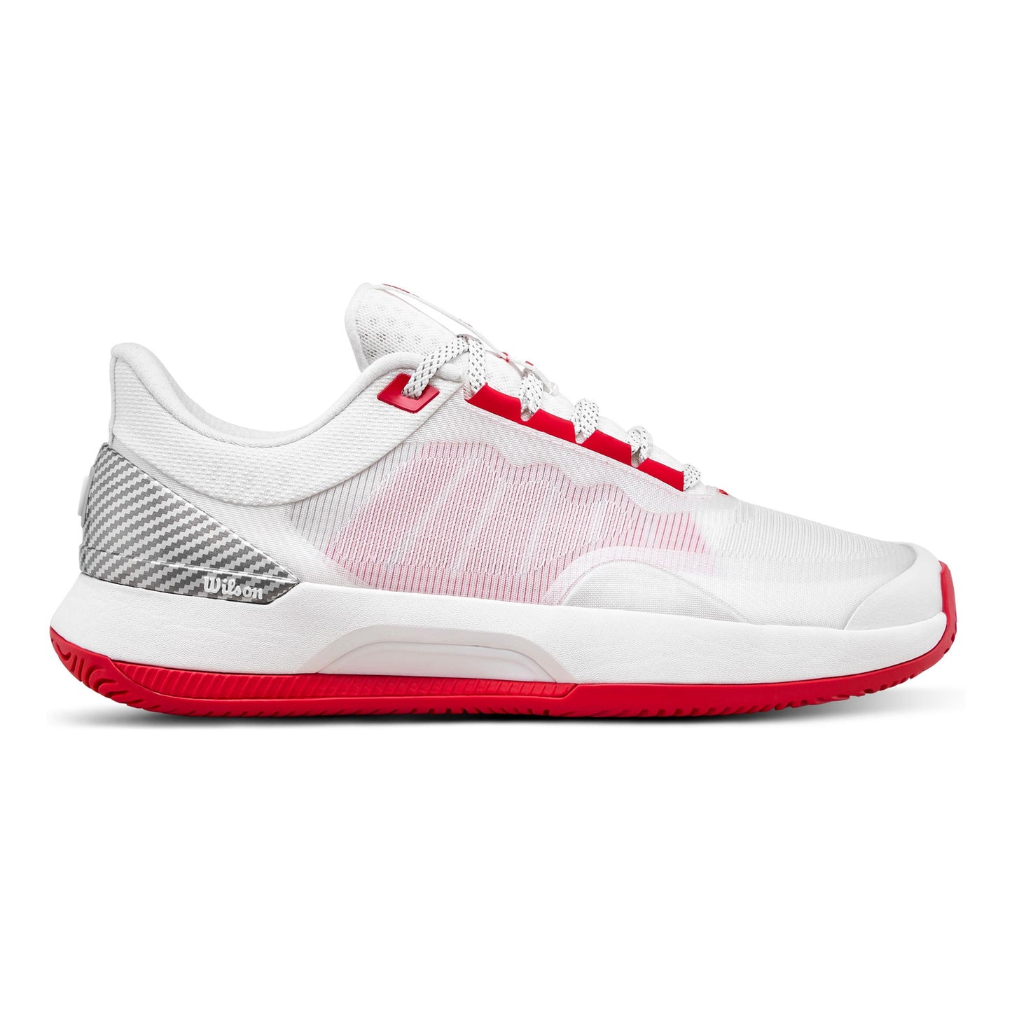 Wilson Intrigue Tour CTC Chaussures toutes surfaces Femmes - blanc, rouge