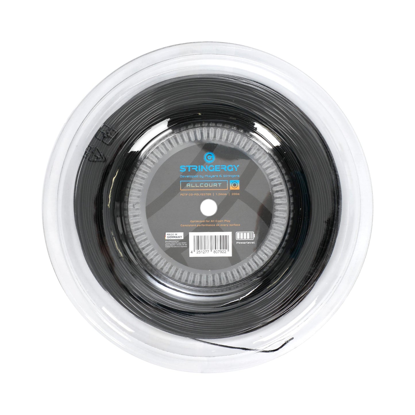 Stringergy Allcourt  Bobine cordage 220m - noir