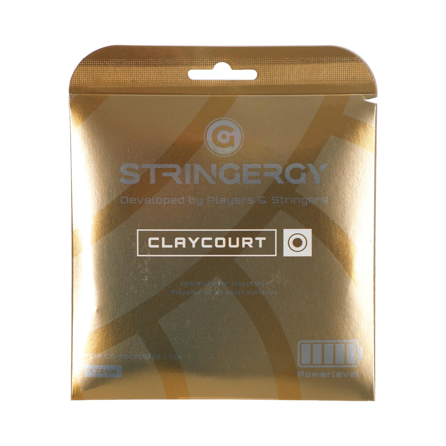Stringergy Claycourt Cordage en garniture 12m - orange