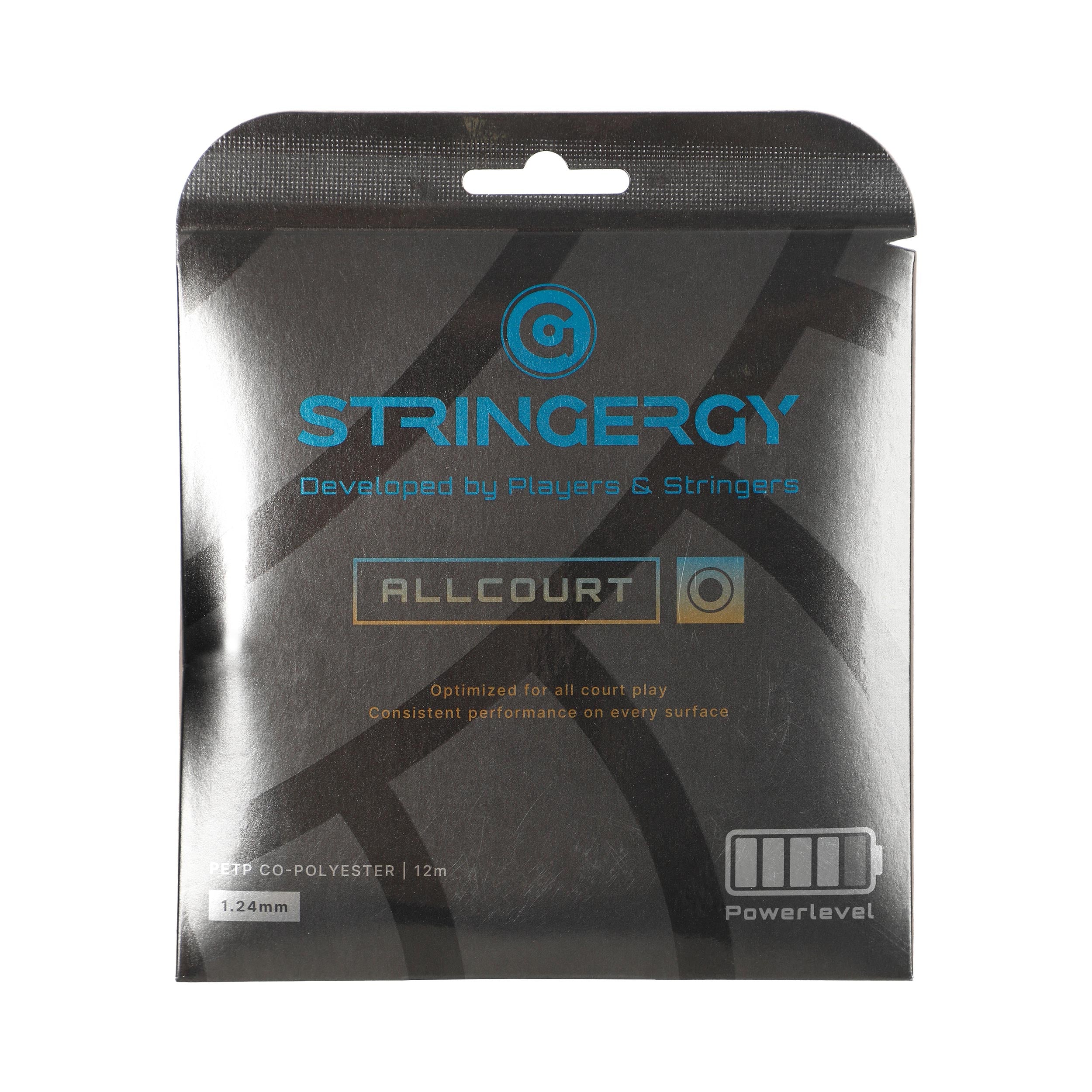 Stringergy Allcourt  Cordage en garniture 12m - noir