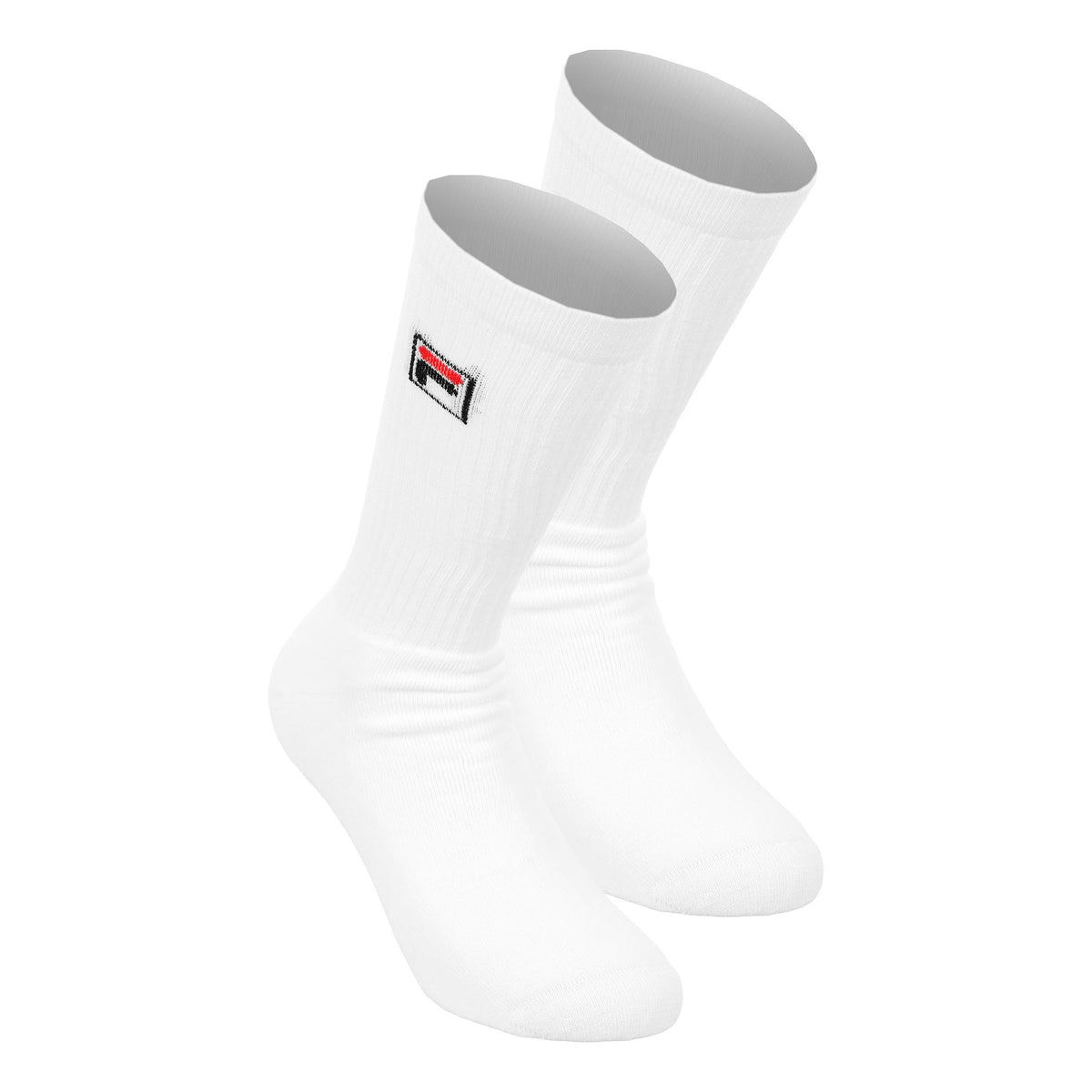 Fila F-Box Crew Sport Chaussettes de tennis Pack de 2 unités Unisex - blanc