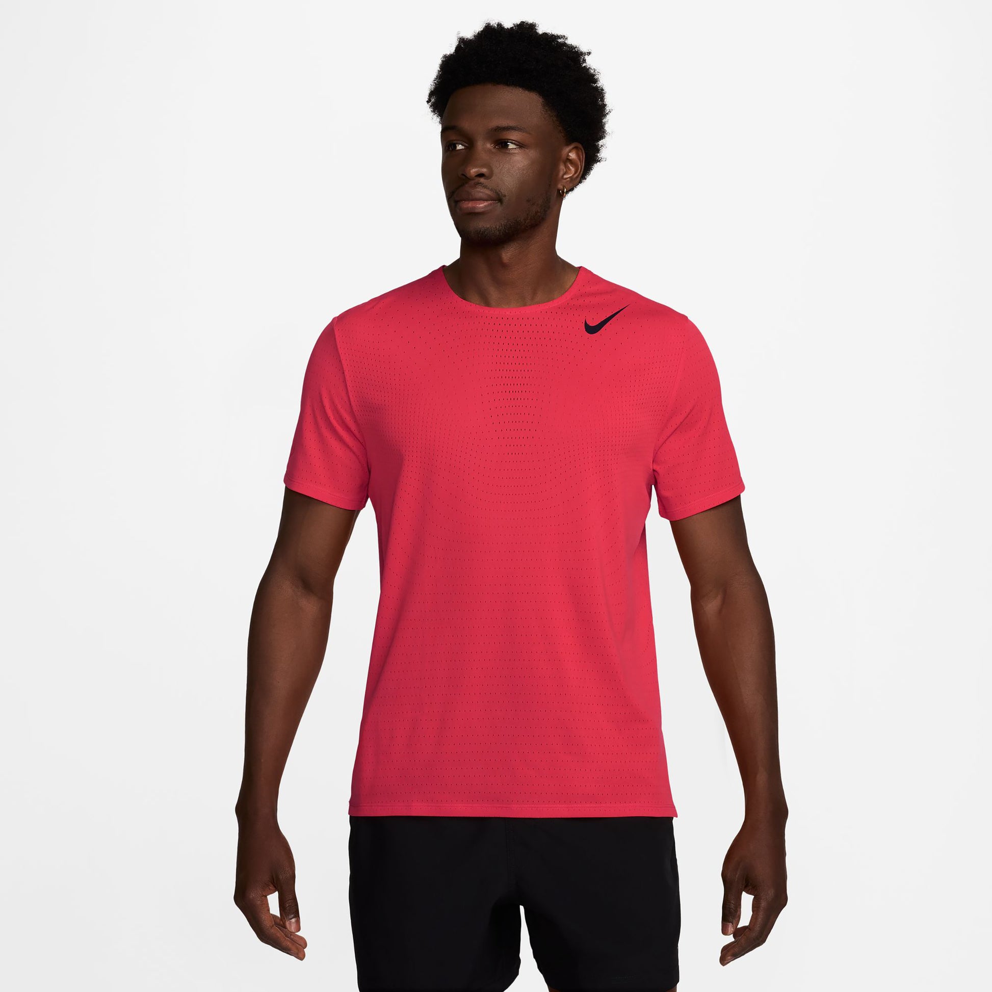 Nike AeroSwift  Maillot de course Hommes - rouge, noir