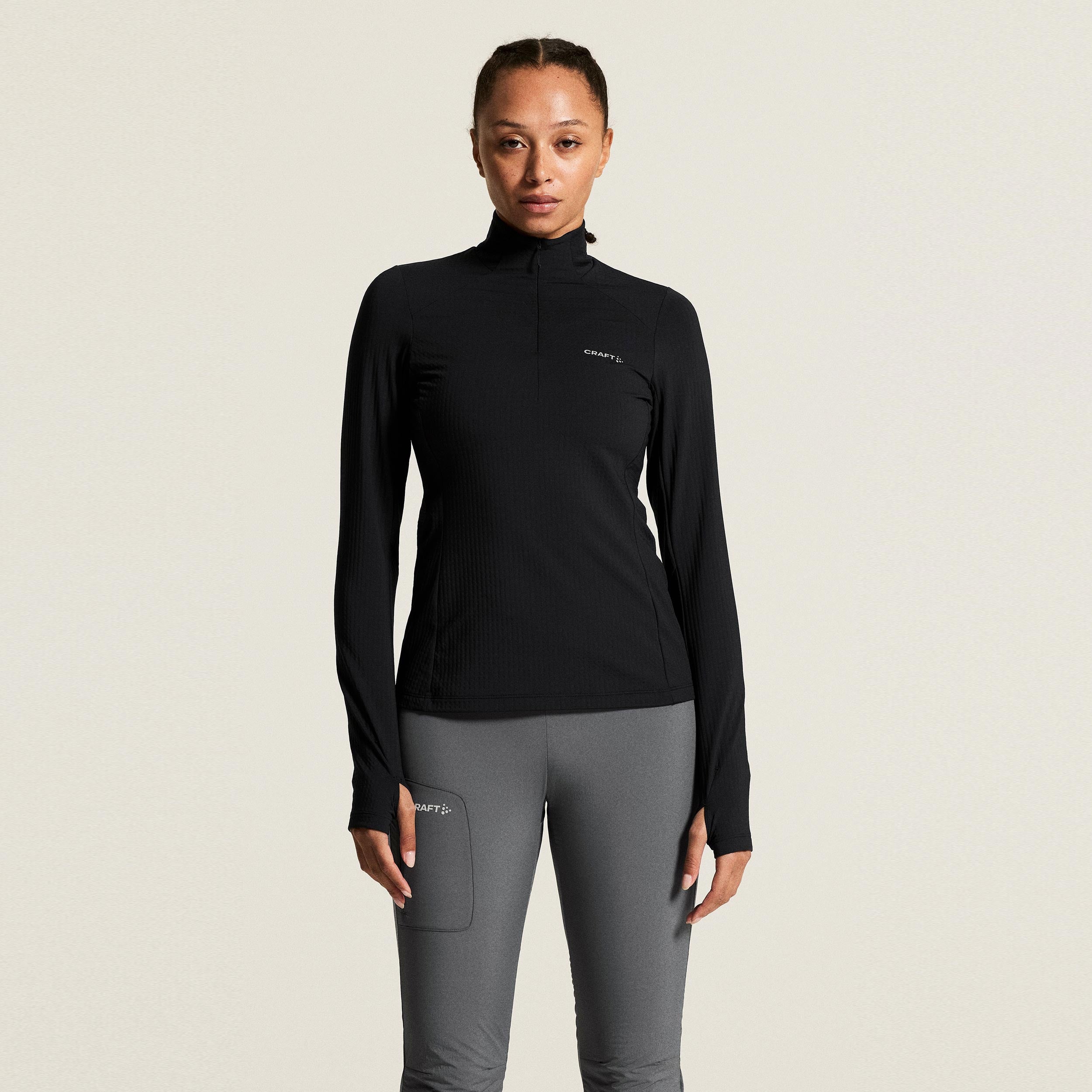 Craft Gain Thermal Maillot de course Femmes - noir