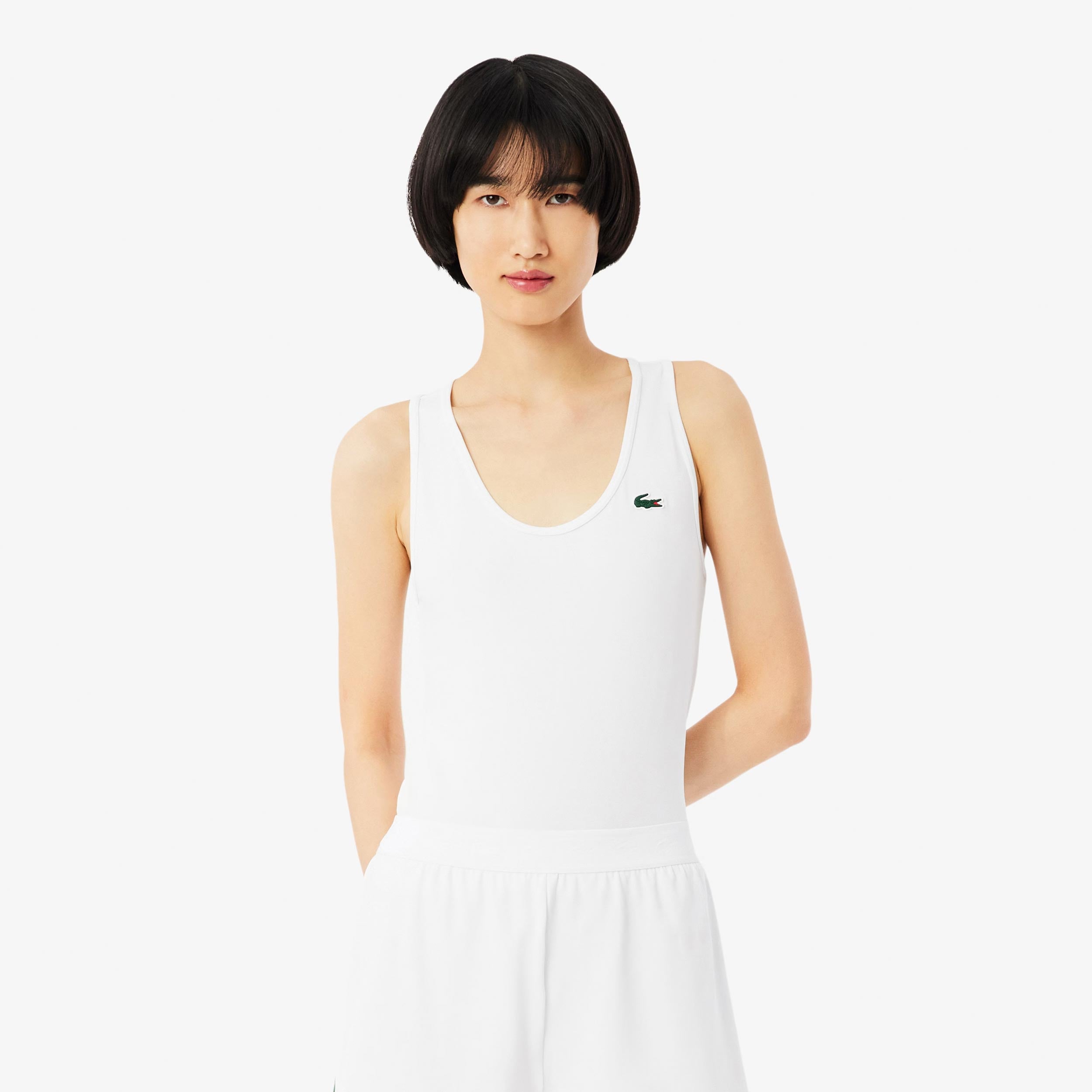 Lacoste Urban Débardeur tank top Femmes - blanc