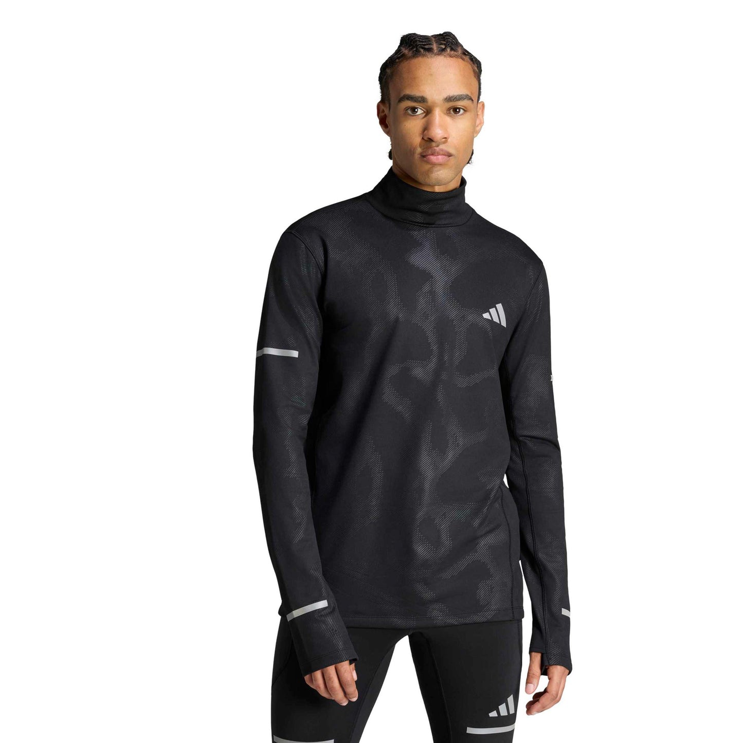 adidas adi365 Warm Maillot de course Hommes - noir