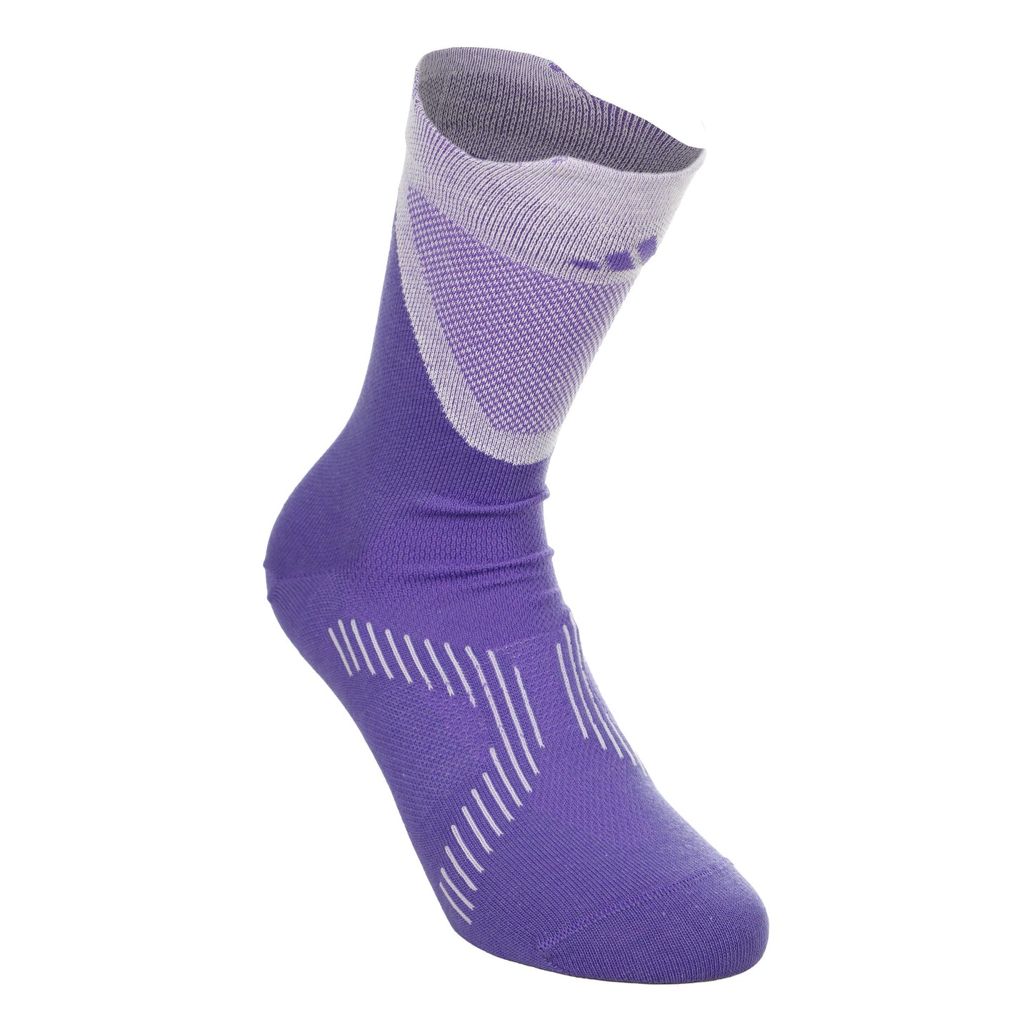 adidas Run Light Crew Chaussettes de running Unisex - lilas