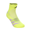 adizero Quarter Chaussettes de running Unisex - jaune, lilas