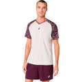 Court T-shirt Hommes - beige, multicouleur