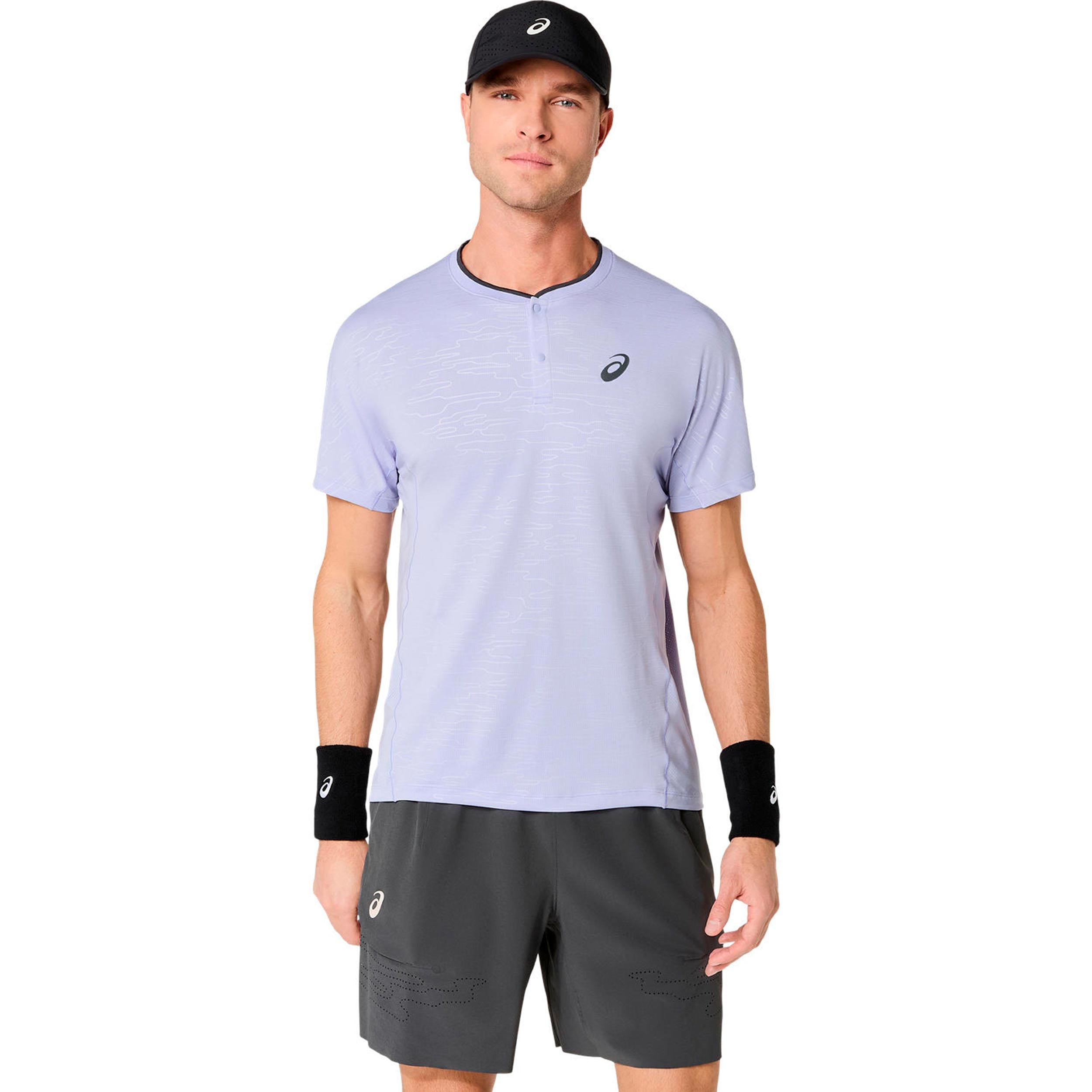 ASICS Match Top Night Energy T-shirt Hommes - bleu