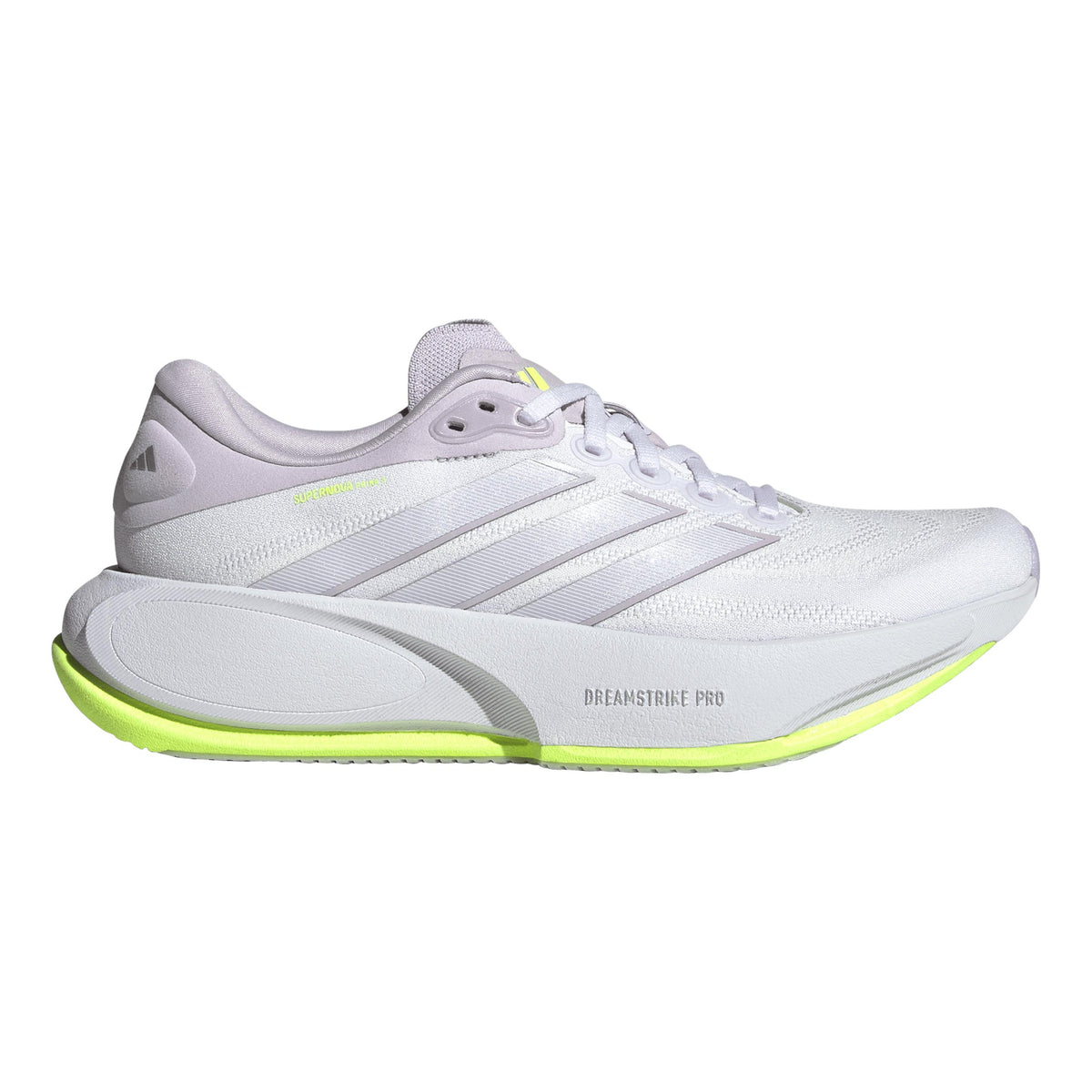 adidas Supernova Prima 3 Chaussure de running sans stabilisateurs Femmes - lilas, jaunes fluo