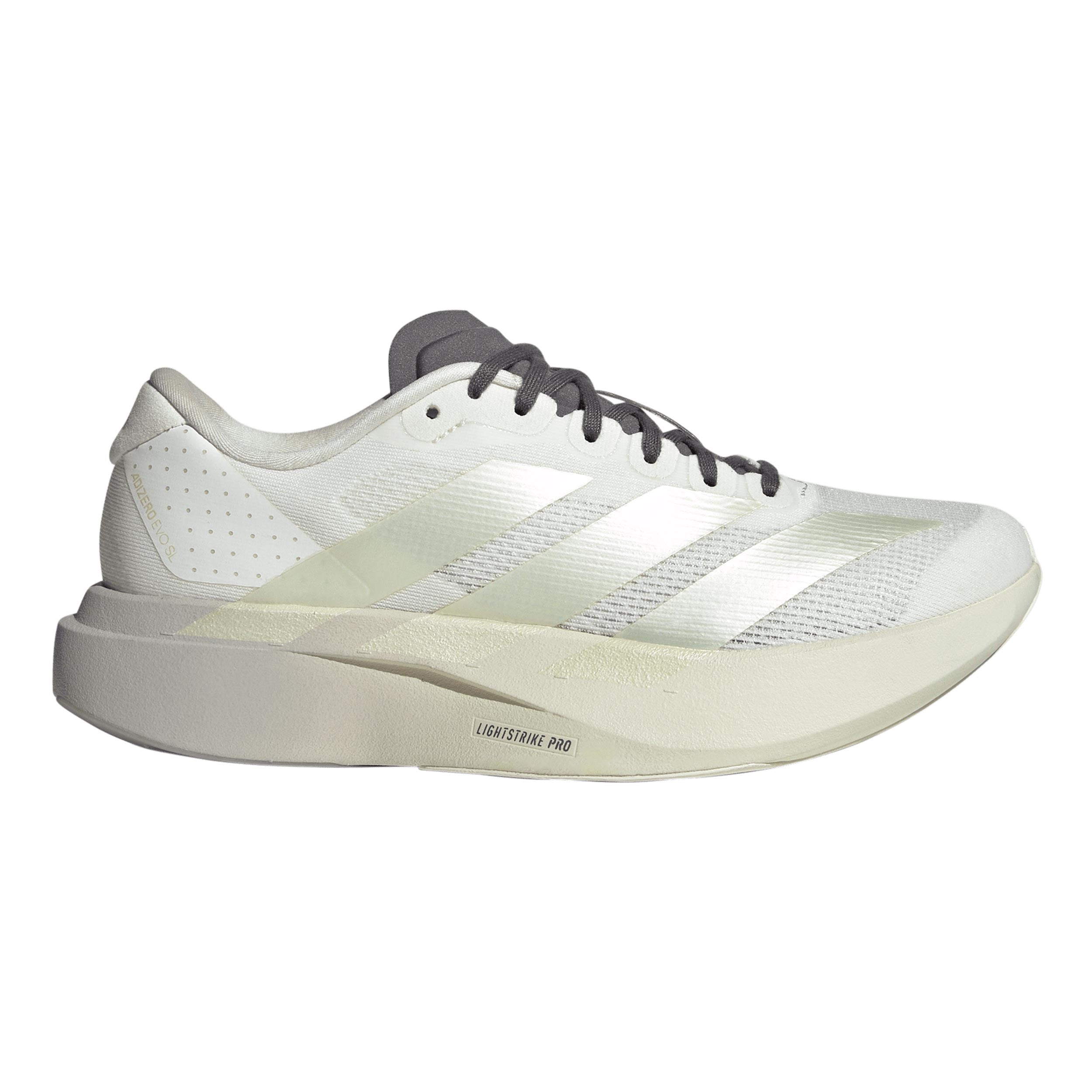 adidas adizero Evo SL Chaussure de compétition Femmes - gris clair, vert clair