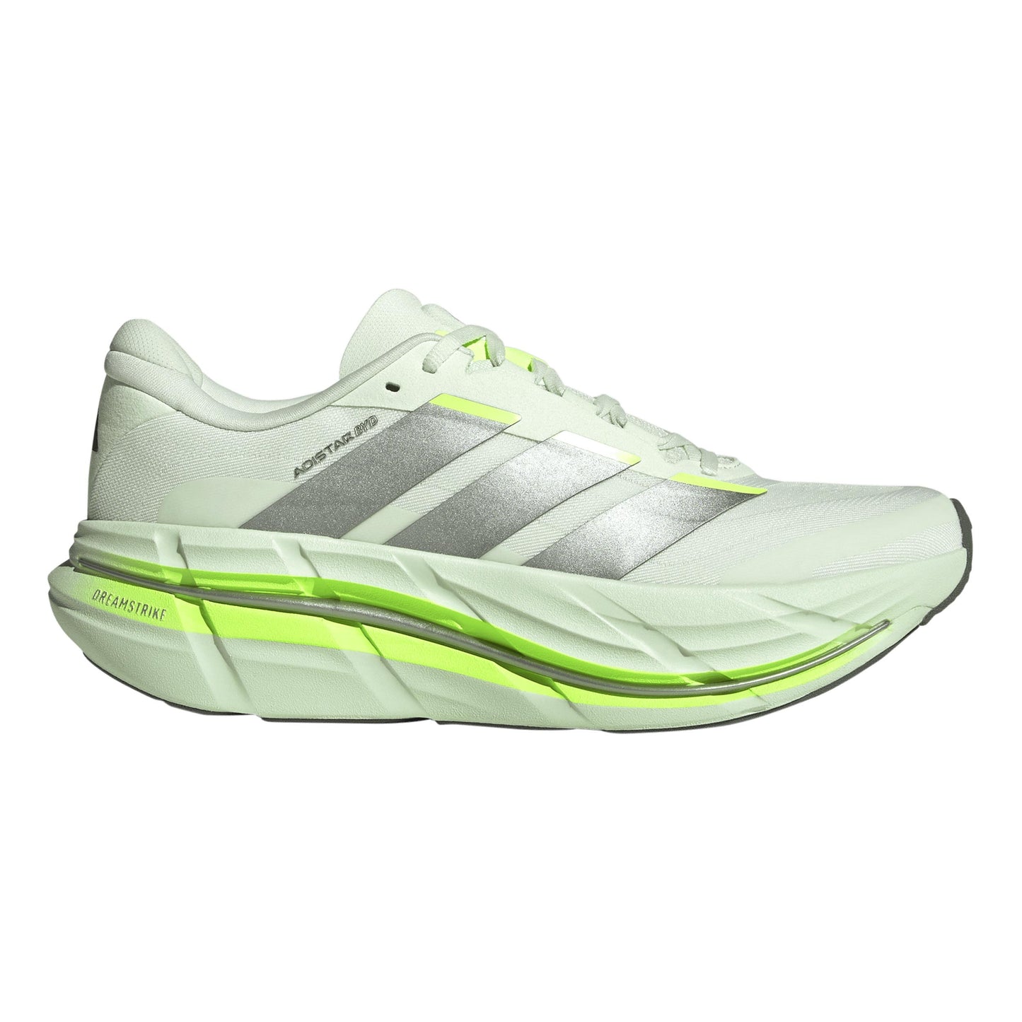 adidas Adistar BYD 2 Chaussure de running avec stabilisateurs Hommes - blanc, jaunes fluo