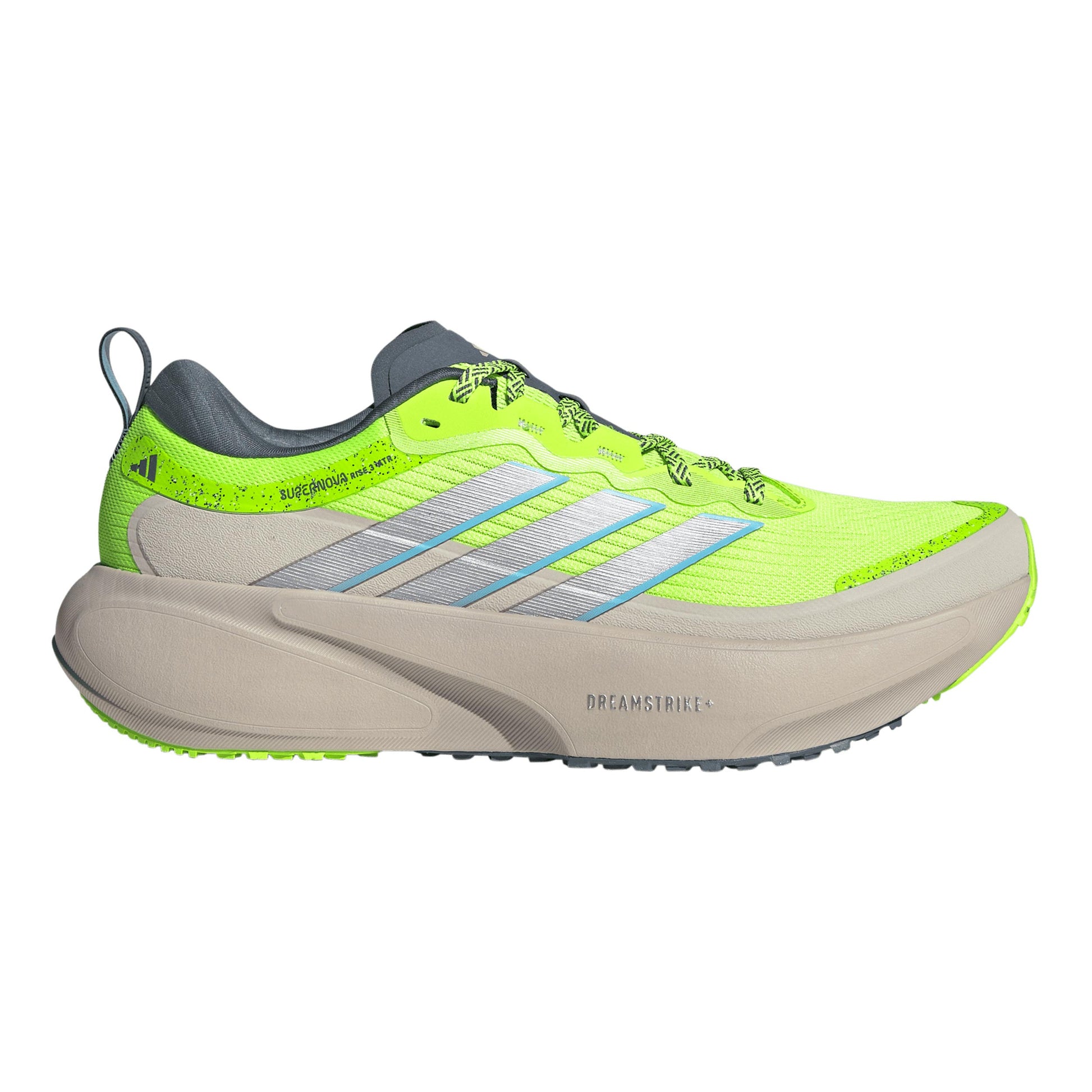 adidas Supernova Rise 3 ATR Chaussure de running sans stabilisateurs Hommes - jaunes fluo, marron
