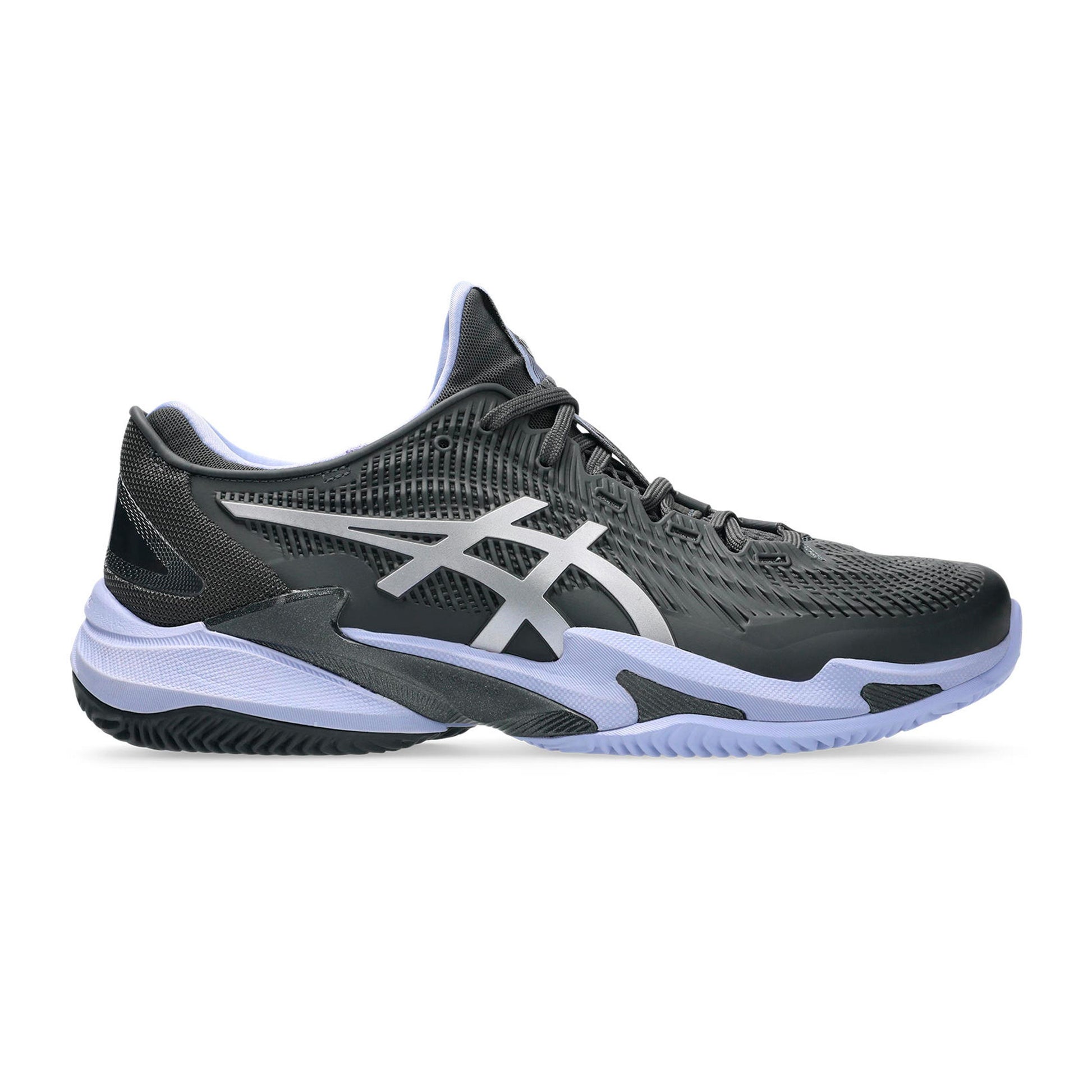 ASICS Court FF 3 Night Energy Chaussure terre battue Hommes - gris foncé, lilas