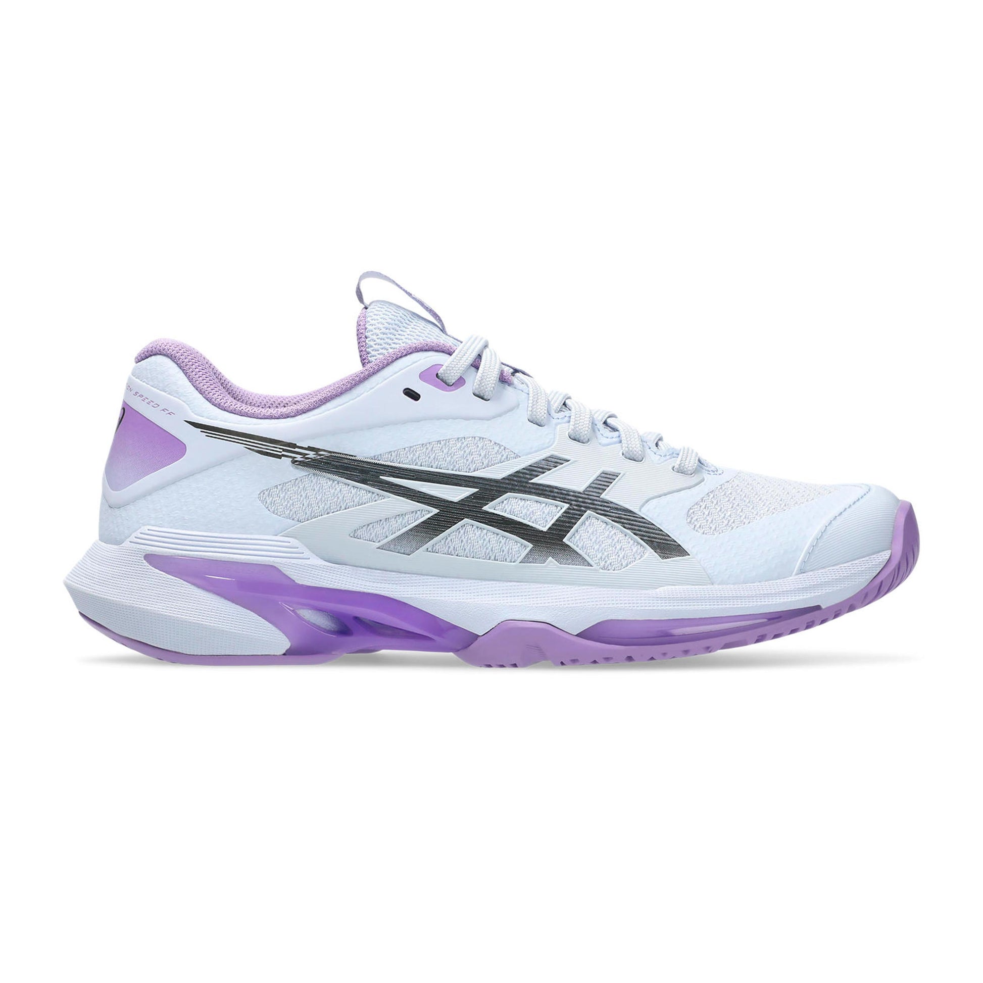 ASICS Solution Speed FF 4 Night Energy Chaussures toutes surfaces Femmes - bleu clair, lilas