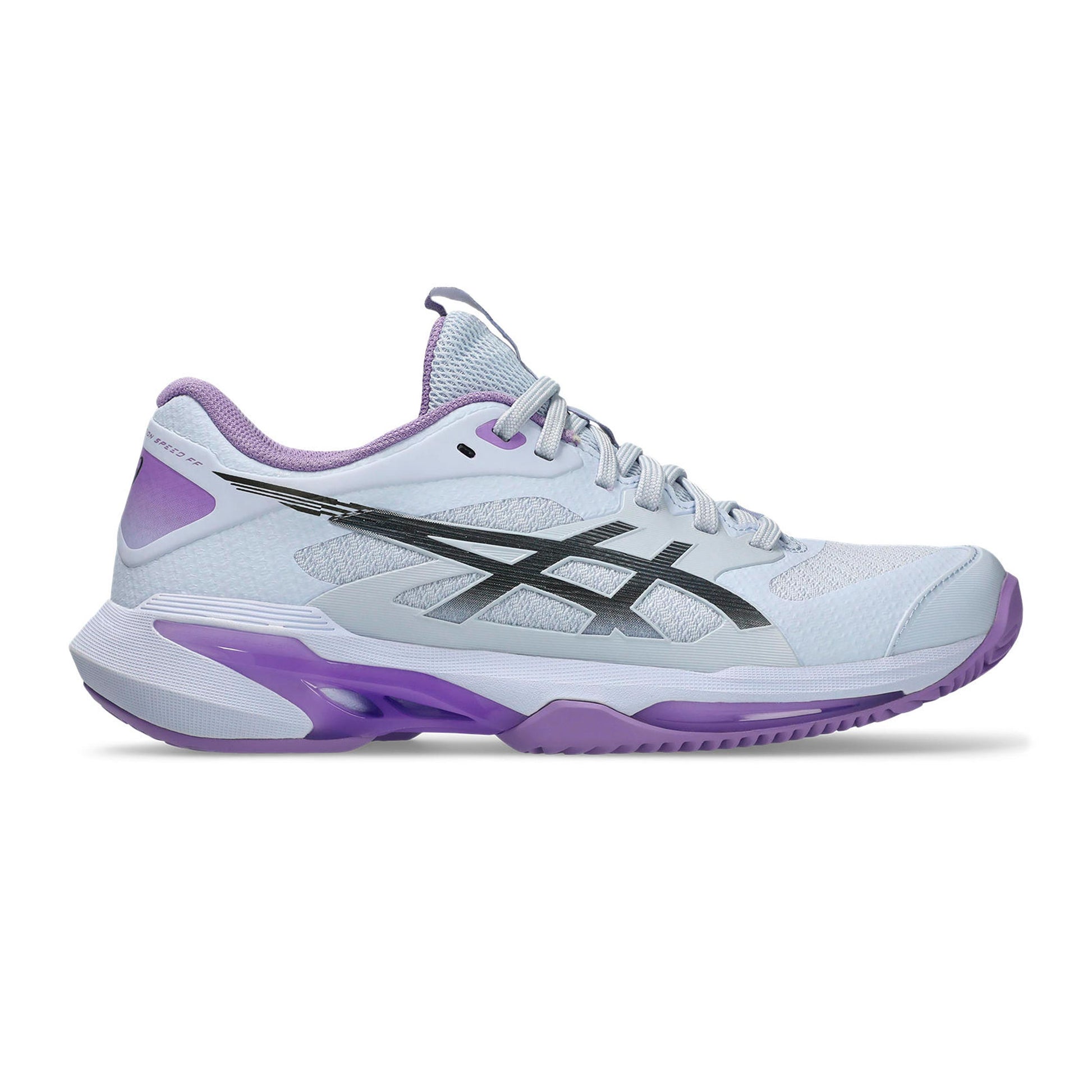 ASICS Solution Speed FF 4 Night Energy Chaussure terre battue Femmes - bleu clair, lilas