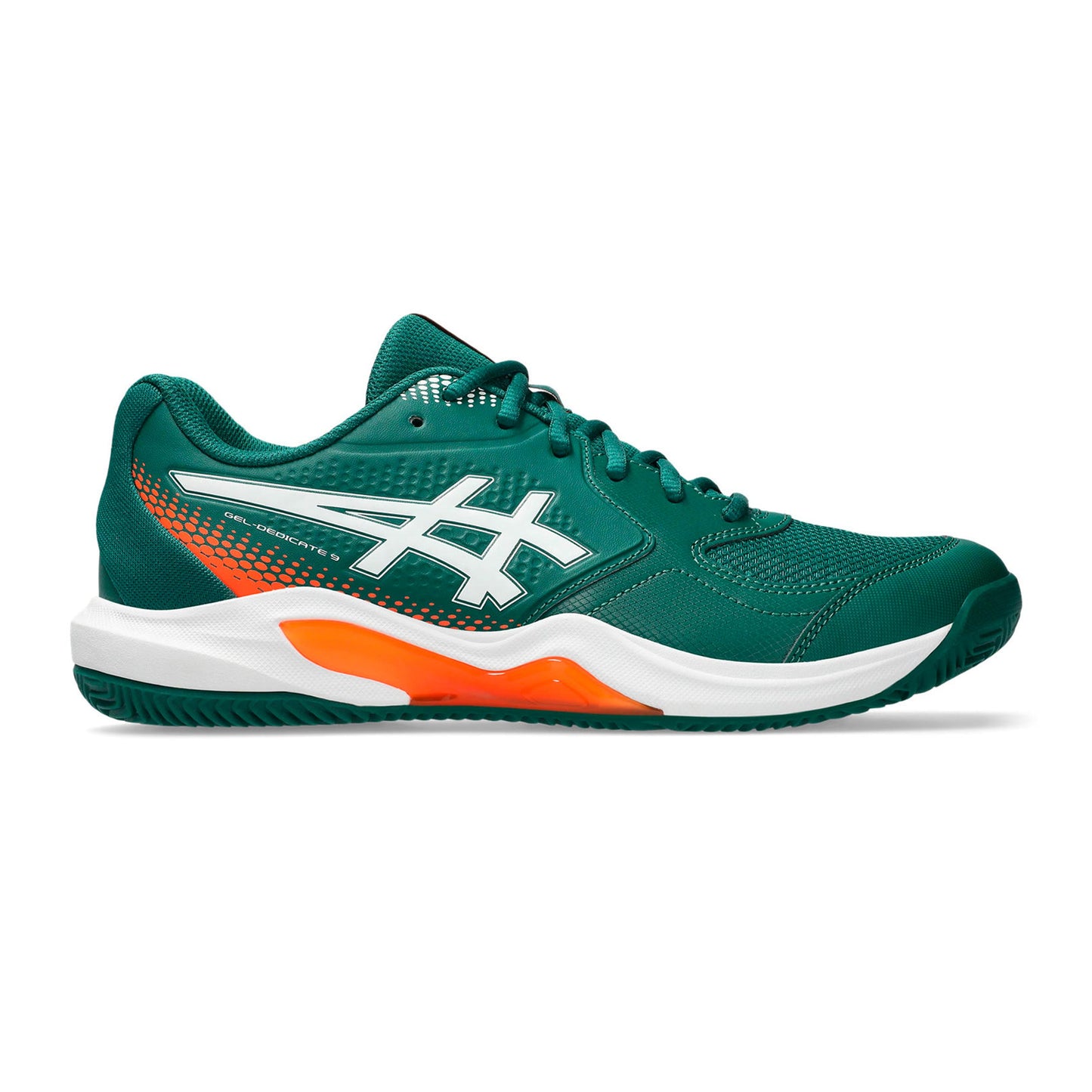 ASICS Gel-Dedicate 9 Chaussures padel Hommes - vert foncé, blanc