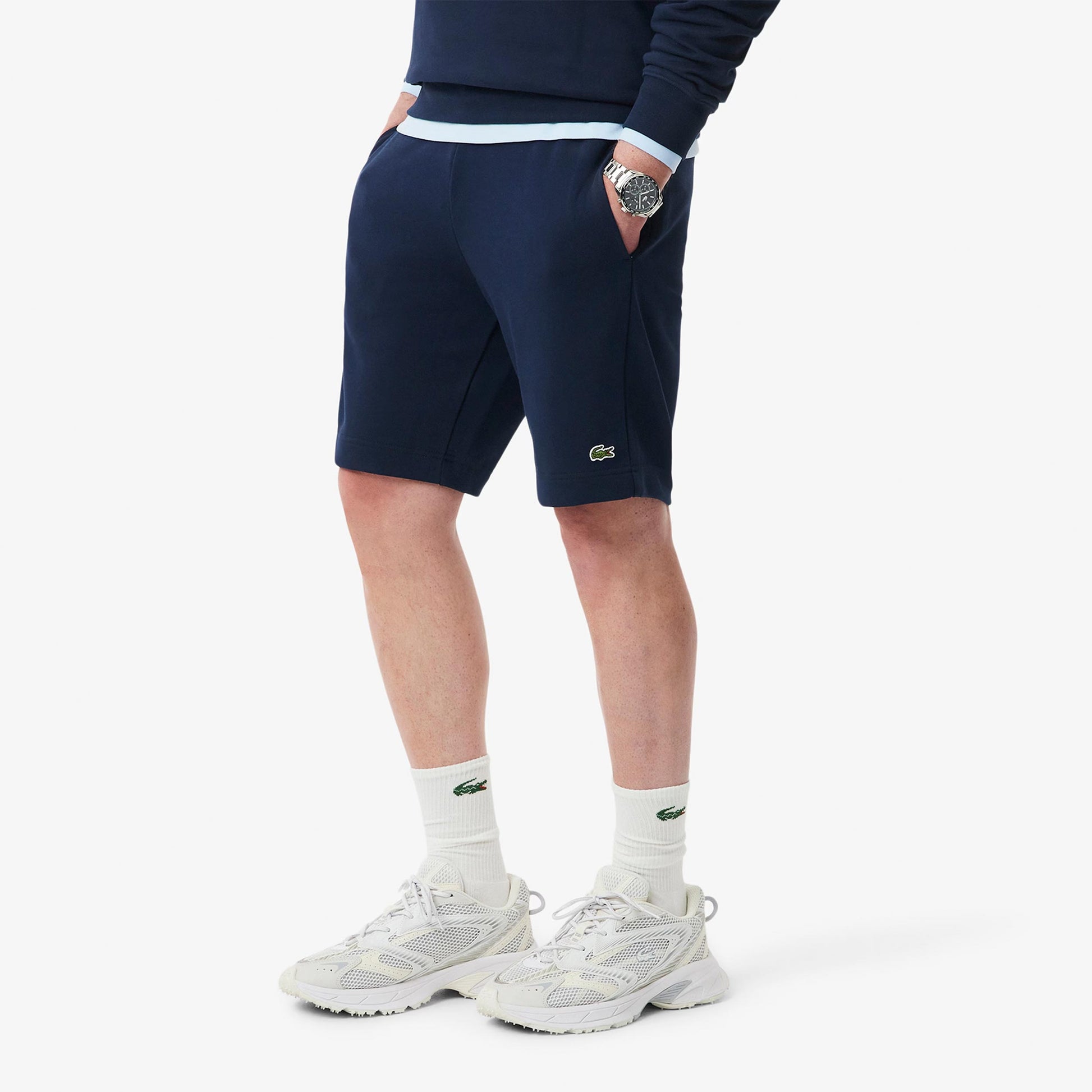 Lacoste Shorts Hommes - bleu foncé