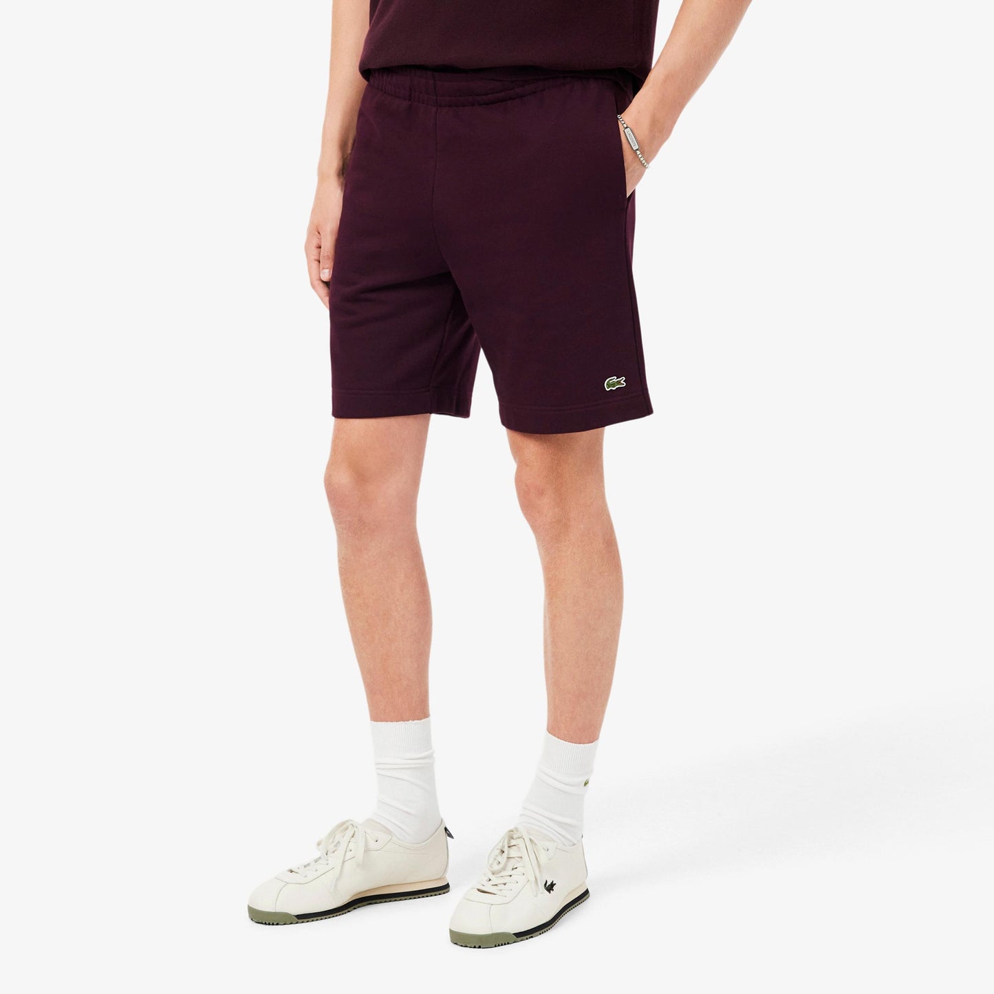 Lacoste Shorts Hommes - rouge foncé