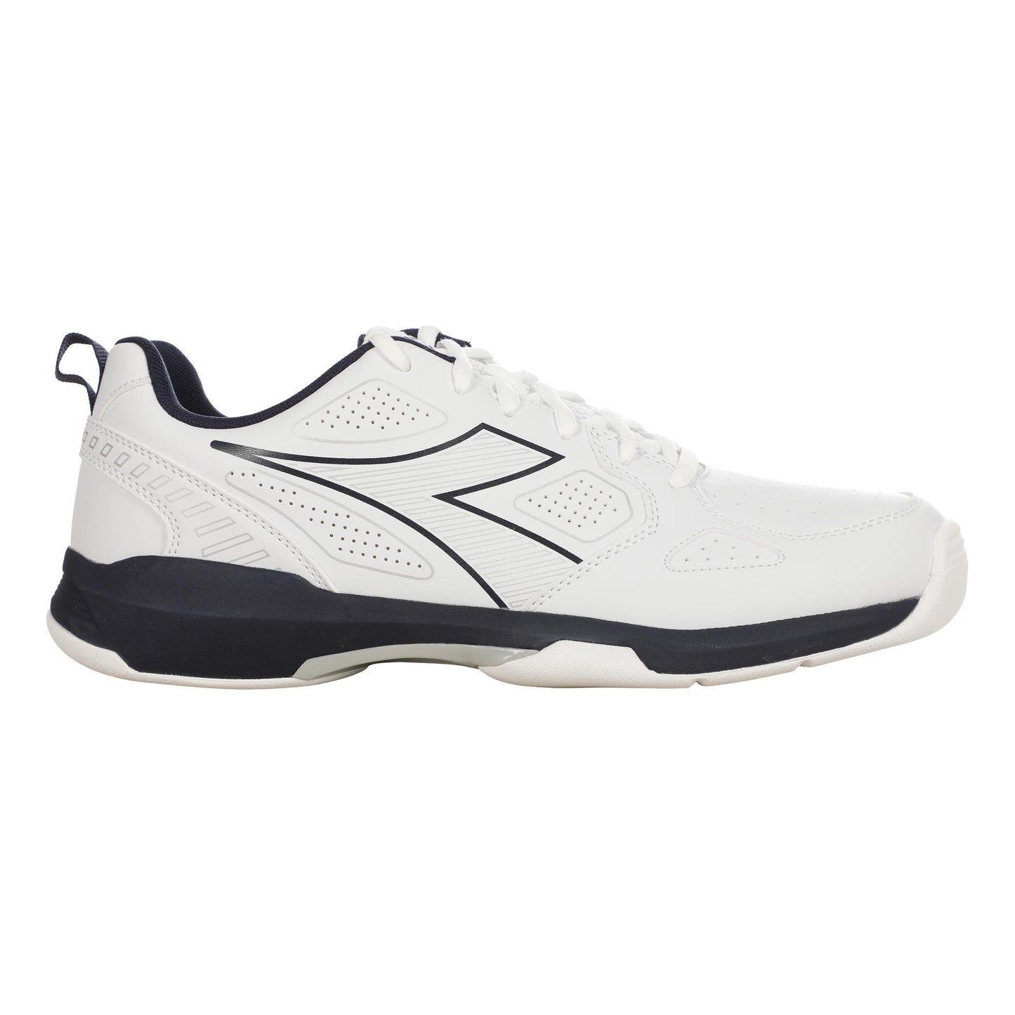 Diadora S. Challenge 7 SL Chaussure moquette Hommes - blanc, bleu foncé