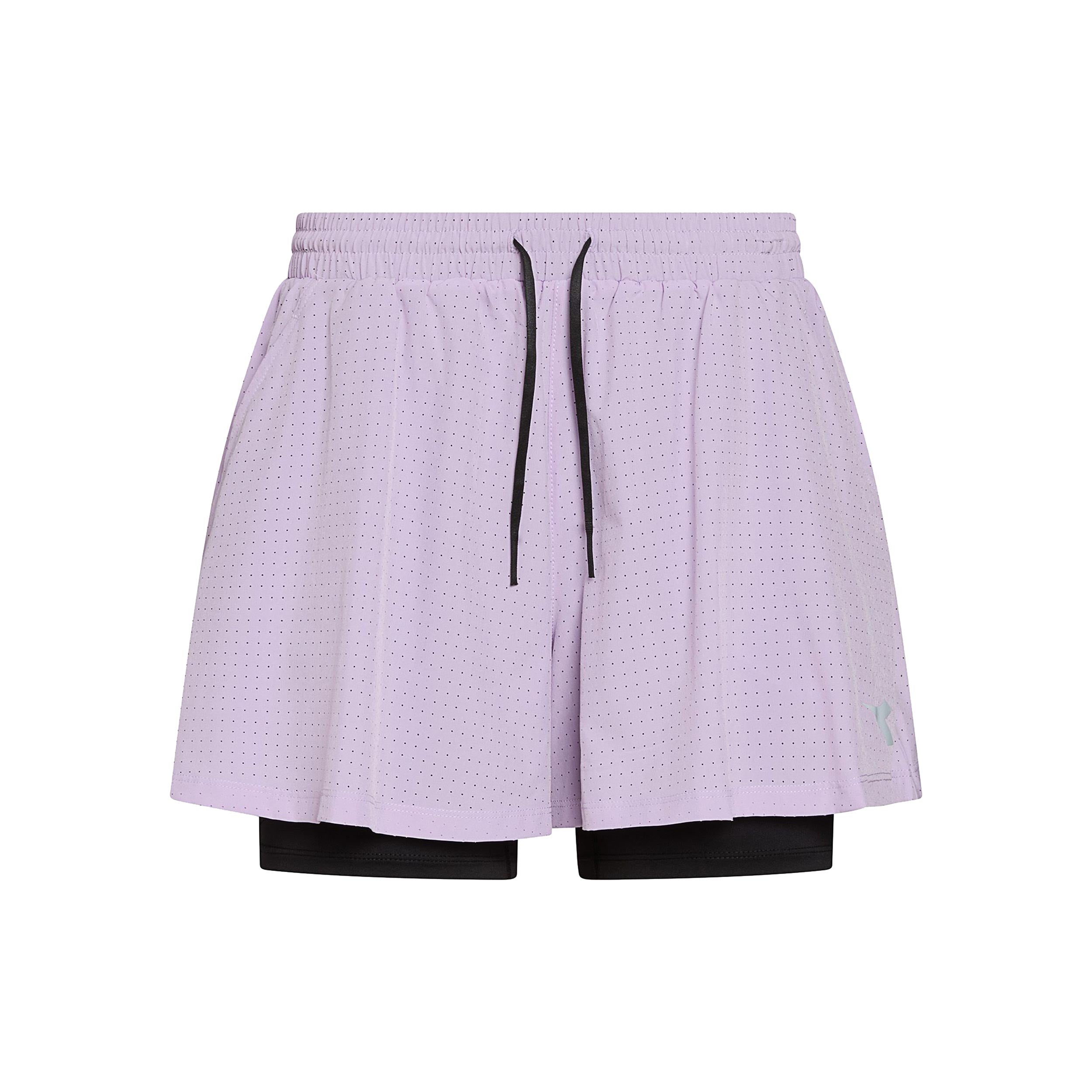 Diadora 2in1 Shorts Femmes - lilas
