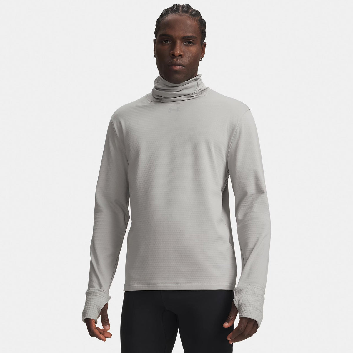 Under Armour Velociti ColdWeather Layer  Maillot de course Hommes - gris