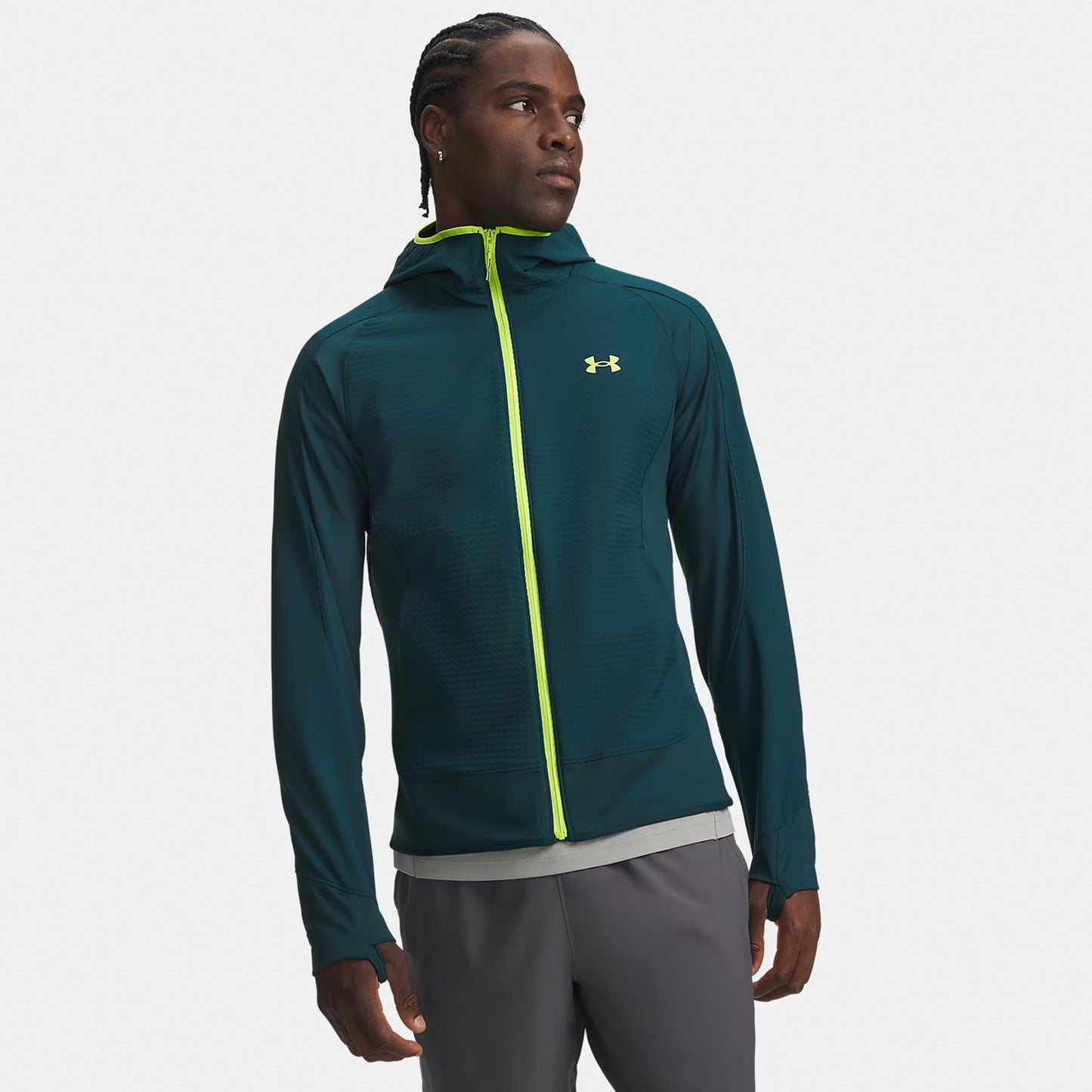 Under Armour Explor Offgrid  Veste running Hommes - vert