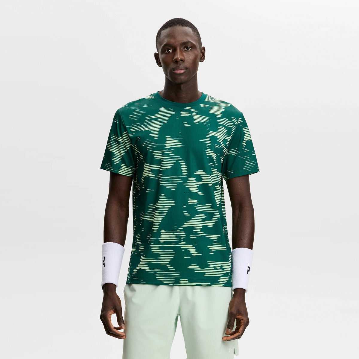 JLindeberg Josip Printed T-shirt Hommes - sauge