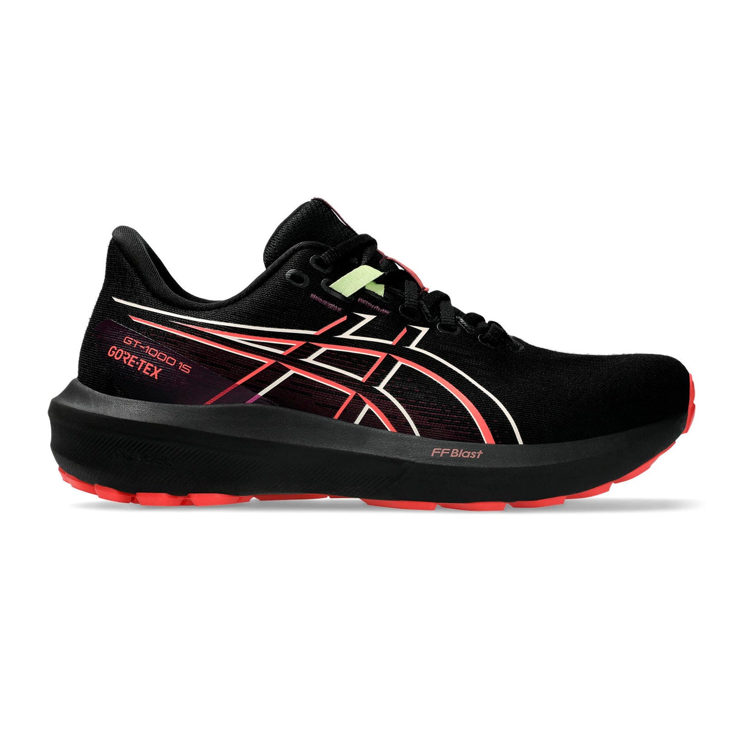 ASICS GT-1000 15 GTX Chaussure de running avec stabilisateurs Femmes - noir, lilas