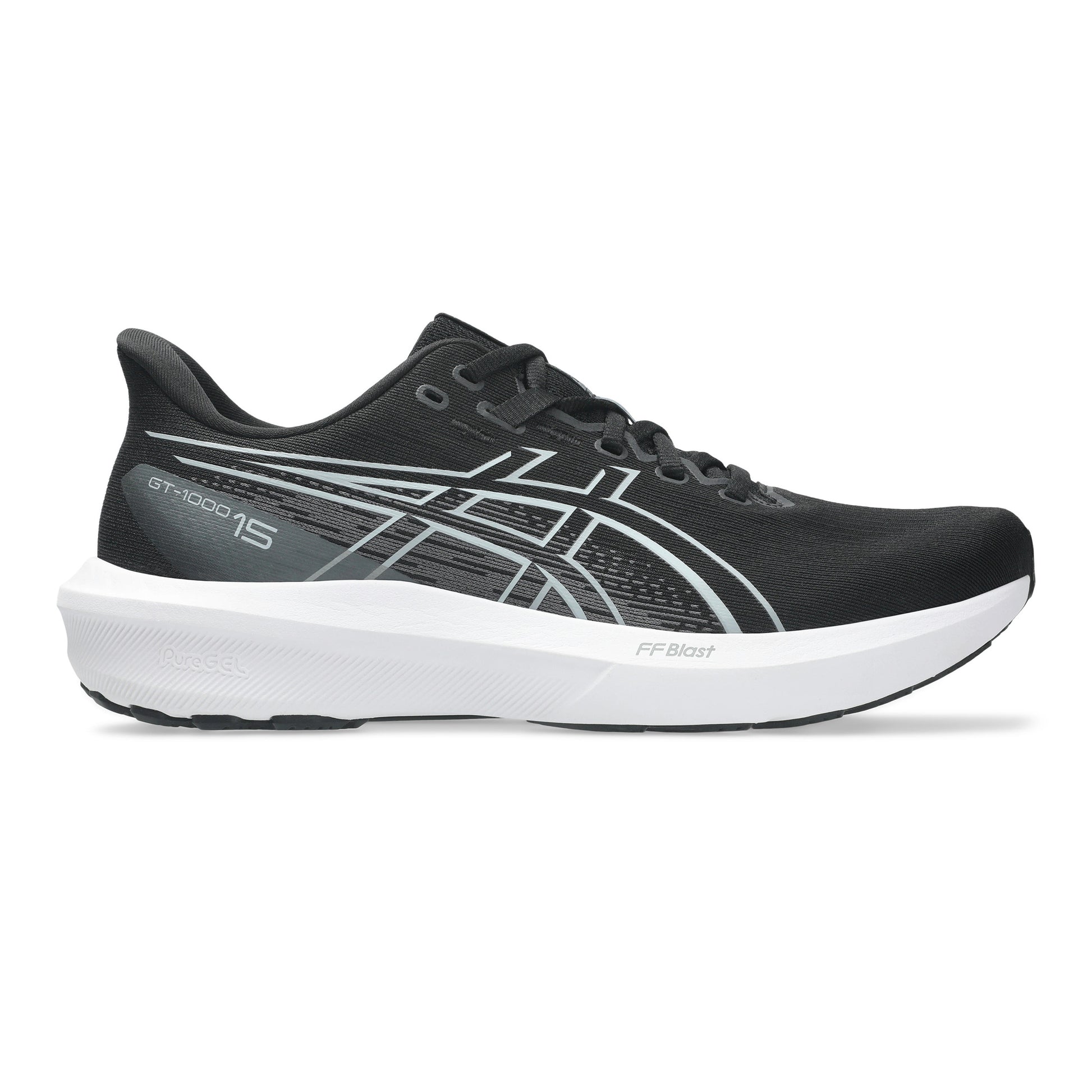 ASICS GT-1000 15 Chaussure de running avec stabilisateurs Hommes - noir, noir