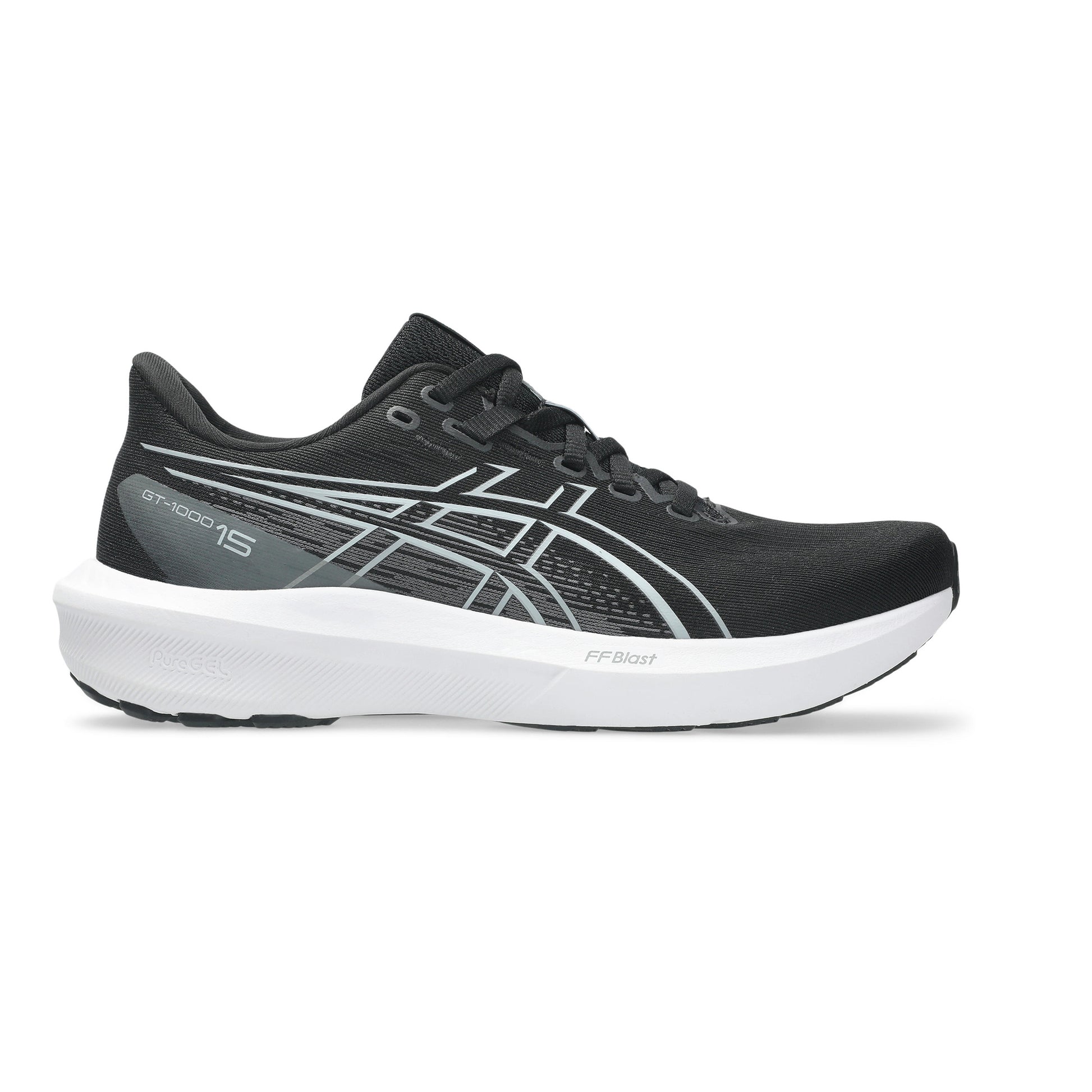 ASICS GT-1000 15 Chaussure de running avec stabilisateurs Femmes - noir, noir