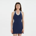 Paro Robe Femmes - bleu foncé