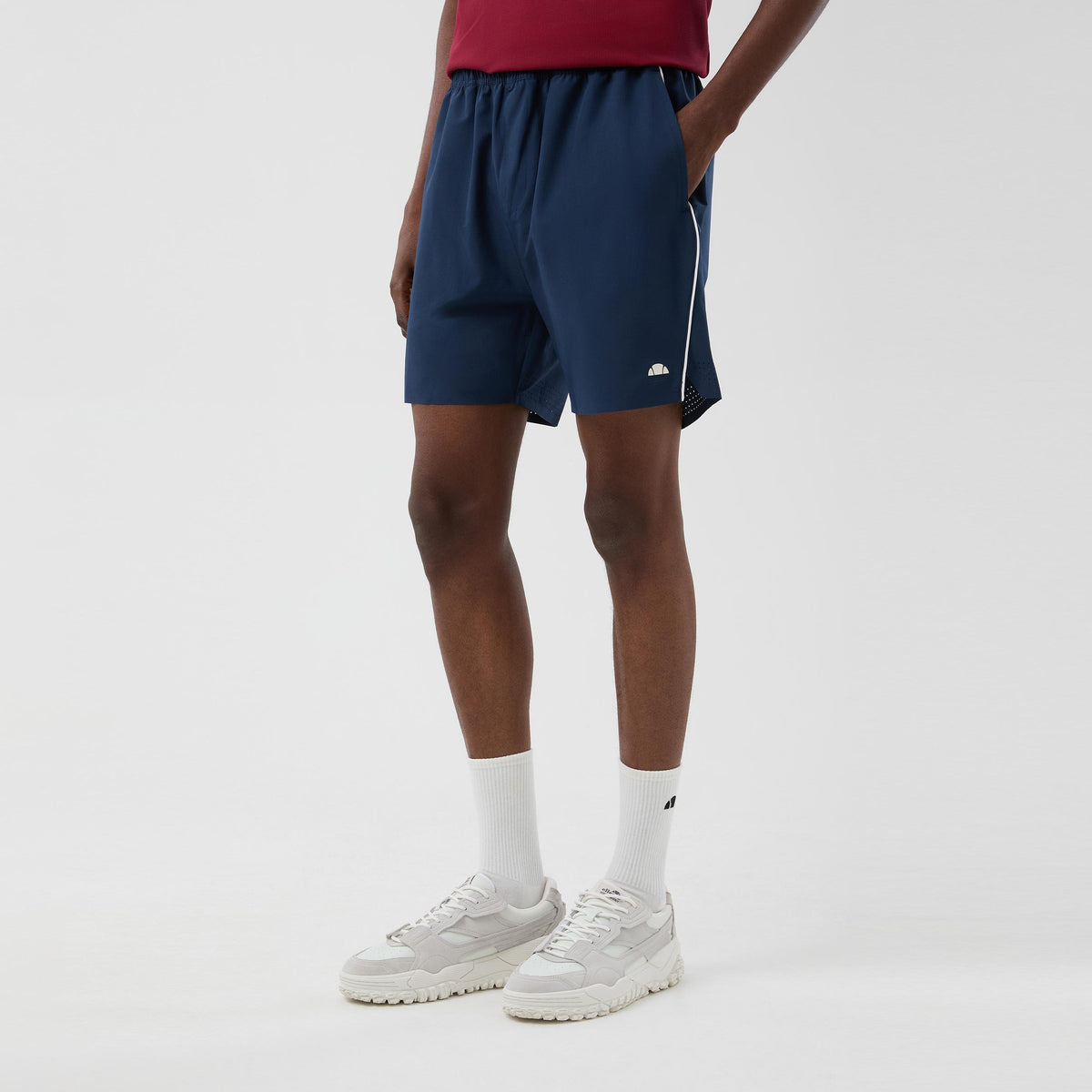 Ellesse Tavo Shorts Hommes - bleu foncé
