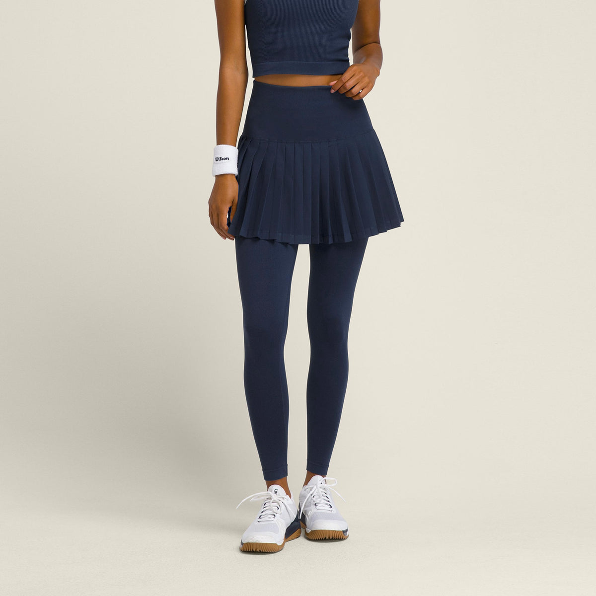 Wilson Midtown Skirty Collant tight Femmes - bleu foncé