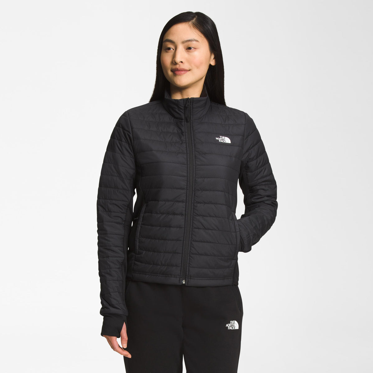 The North Face Canyonlands Hybrid Veste running Femmes - noir